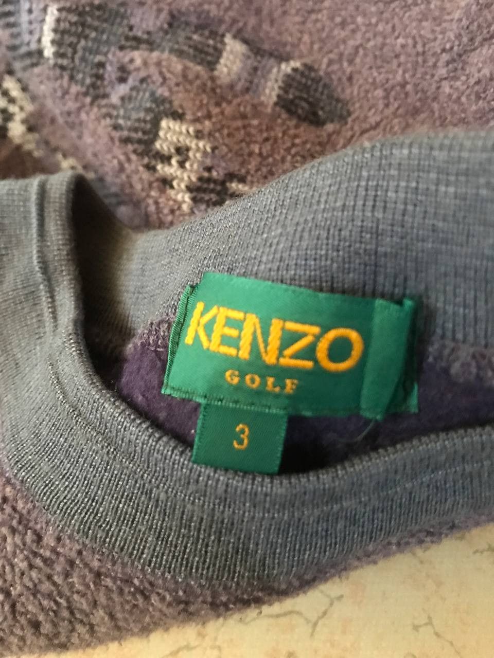 Japanese Brand × Kenzo Vintage Kenzo Golf Fleece Sweatshirt Size US M / EU 48-50 / 2 - 5 Thumbnail