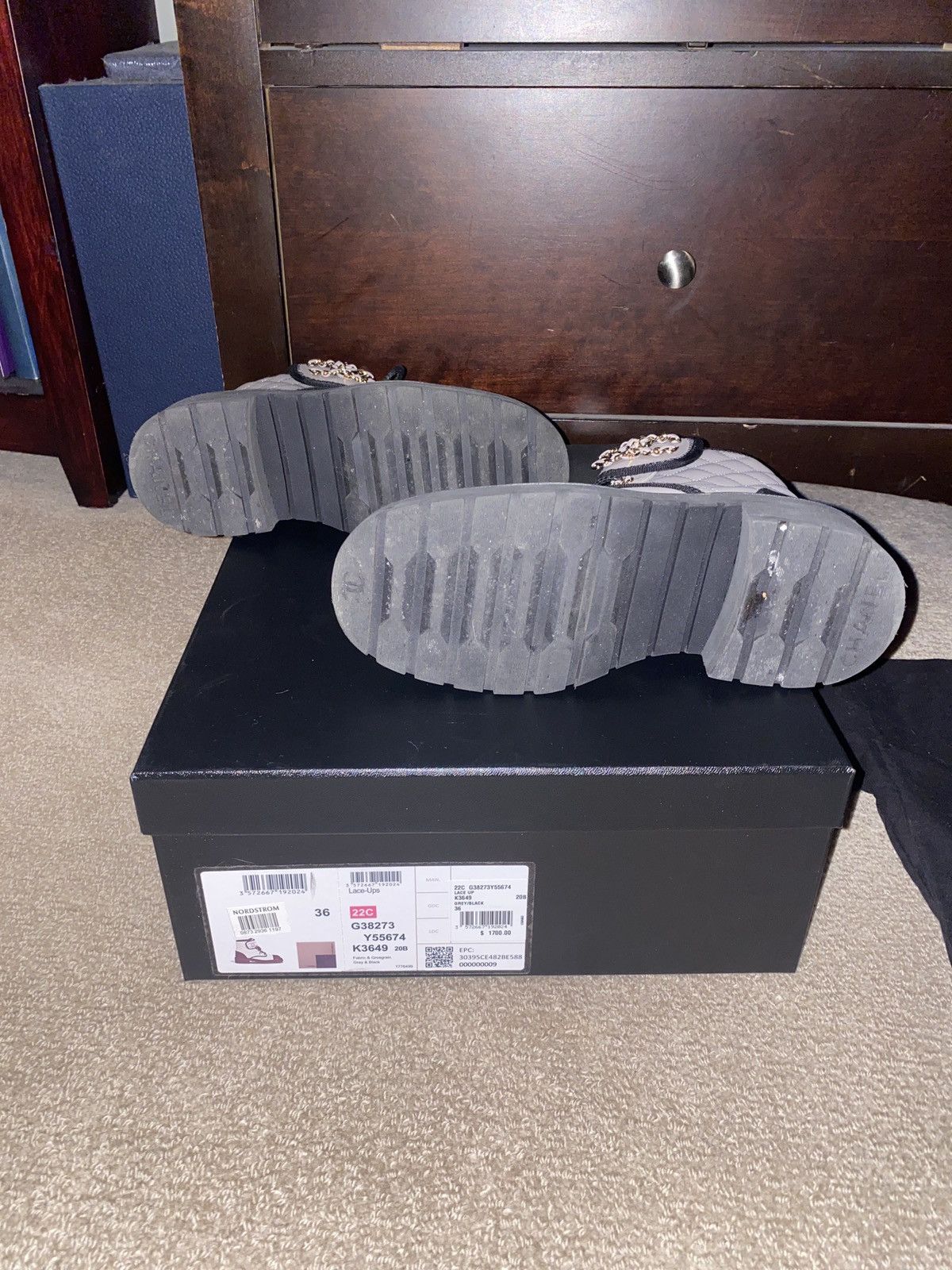 Chanel Chanel Lace-Up Boots Size US 6 / IT 36 - 3 Thumbnail