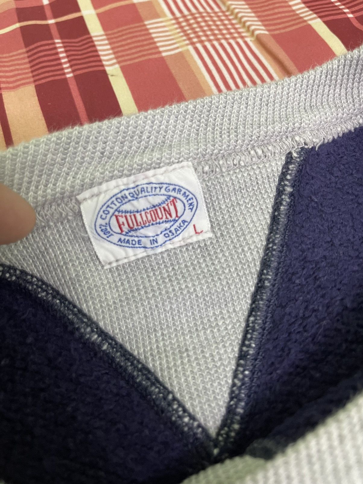 Full Count & Co. Vintage Full Count Made in Osaka Plain Sweatshirt Size US L / EU 52-54 / 3 - 10 Thumbnail