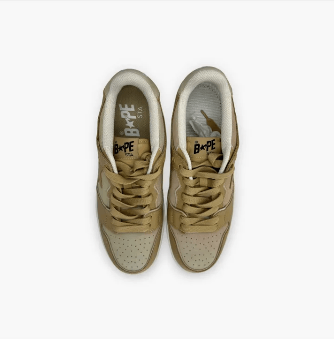 Bape Retro washed comfortable low top board shoes Size US 10 / EU 43 - 4 Thumbnail