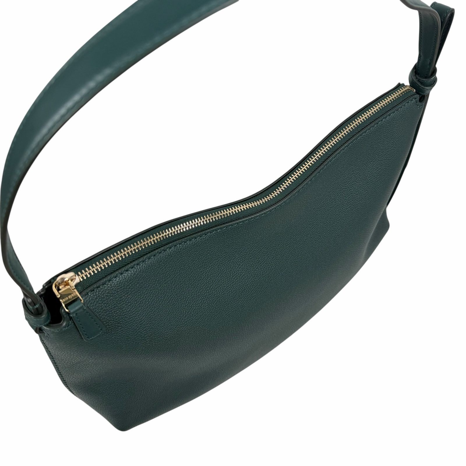 Kate Spade Kate Spade Loop Large Shoulder Bag Pebble Leather Green Size ONE SIZE - 9 Thumbnail