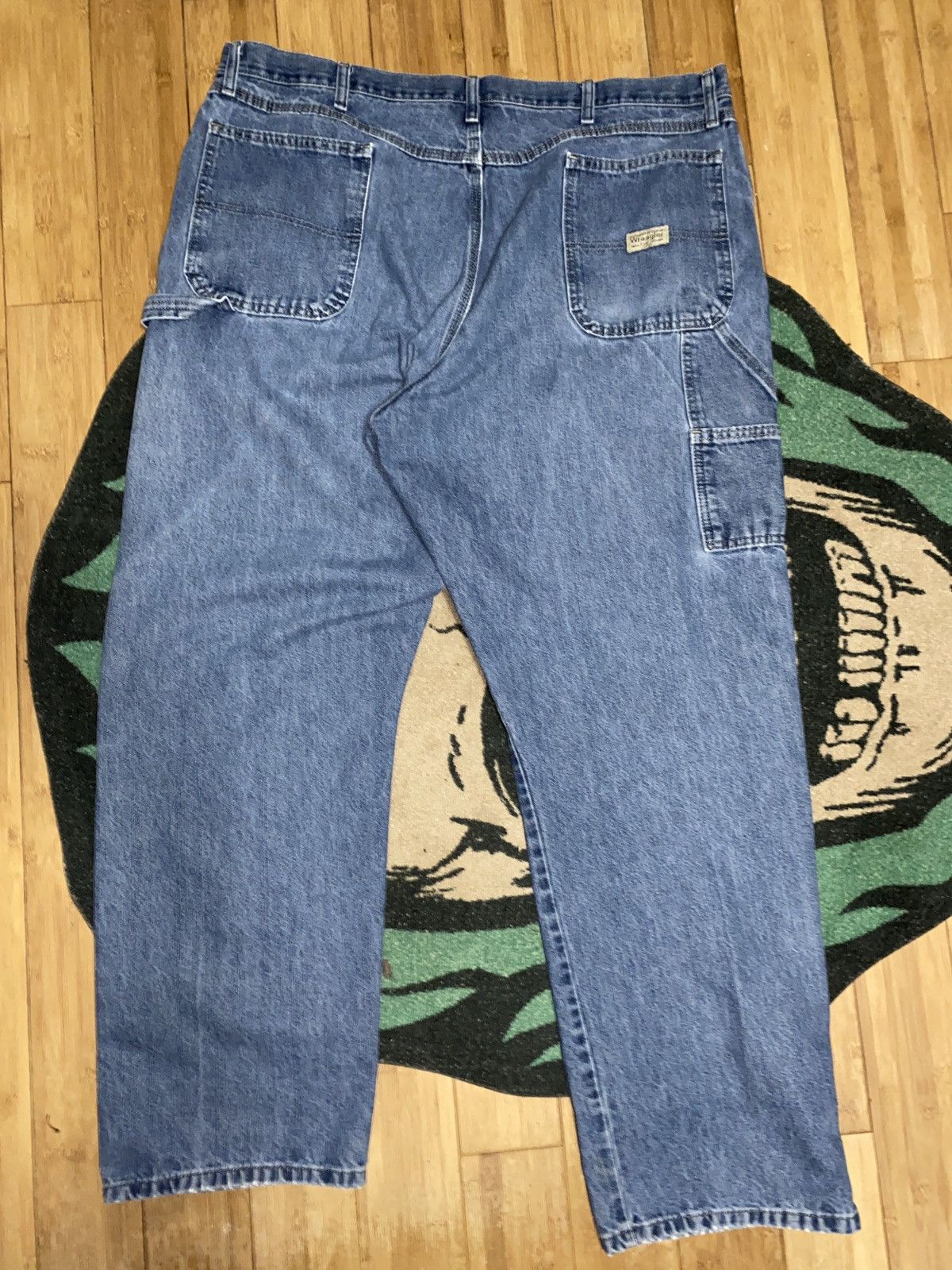 Carhartt Crazy Y2K Baggy Wrangler Carpenter Jeans Size US 42 / EU 58 - 1 Thumbnail