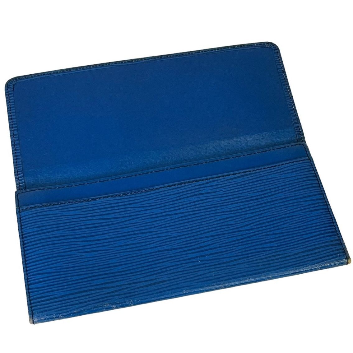 Louis Vuitton Louis Vuitton Vintage Blue Epi Long Wallet Size ONE SIZE - 8 Thumbnail