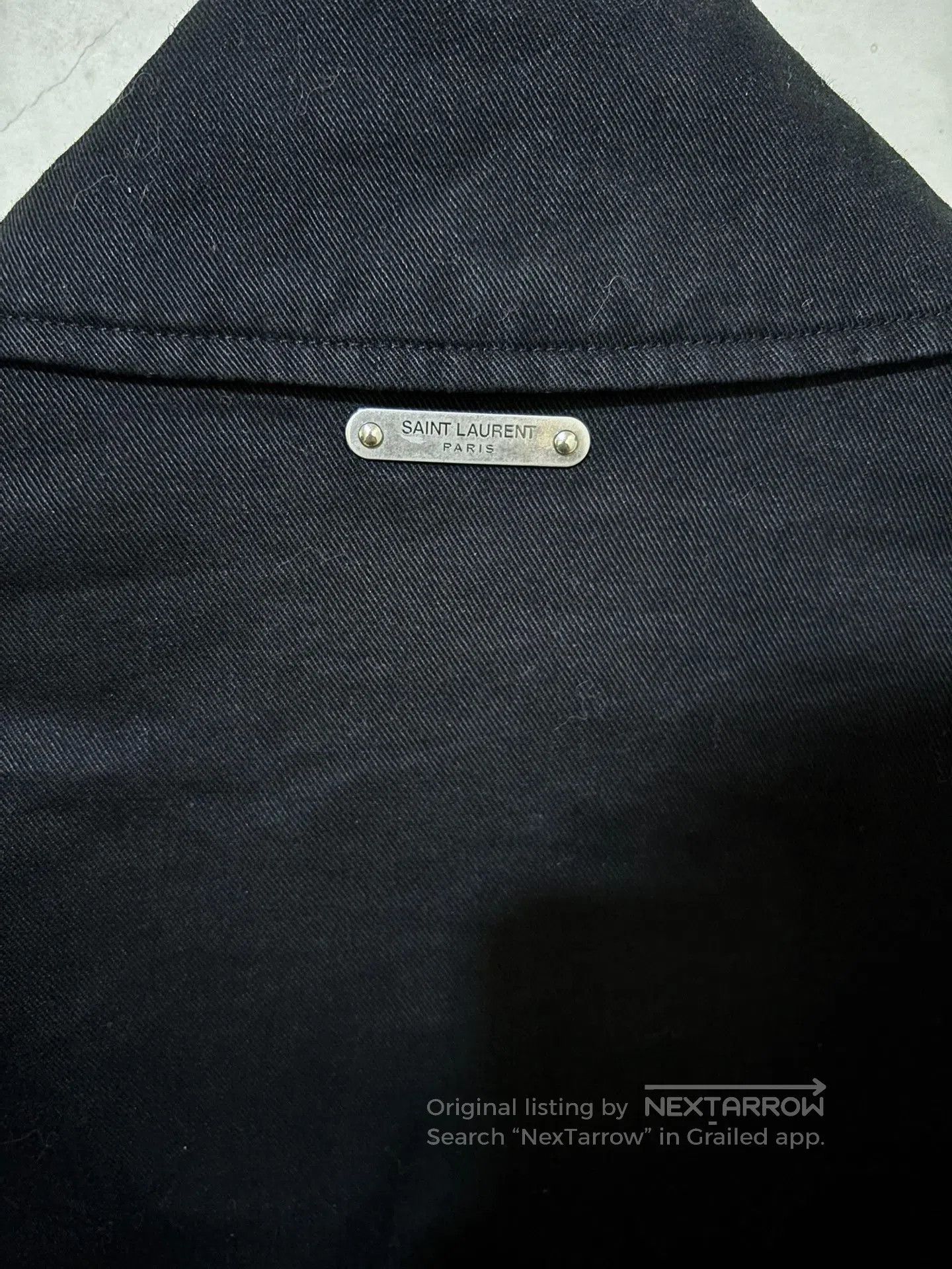 Saint Laurent Paris Saint Laurent Black Hunting Jacket. Size US S / EU 44-46 / 1 - 6 Thumbnail