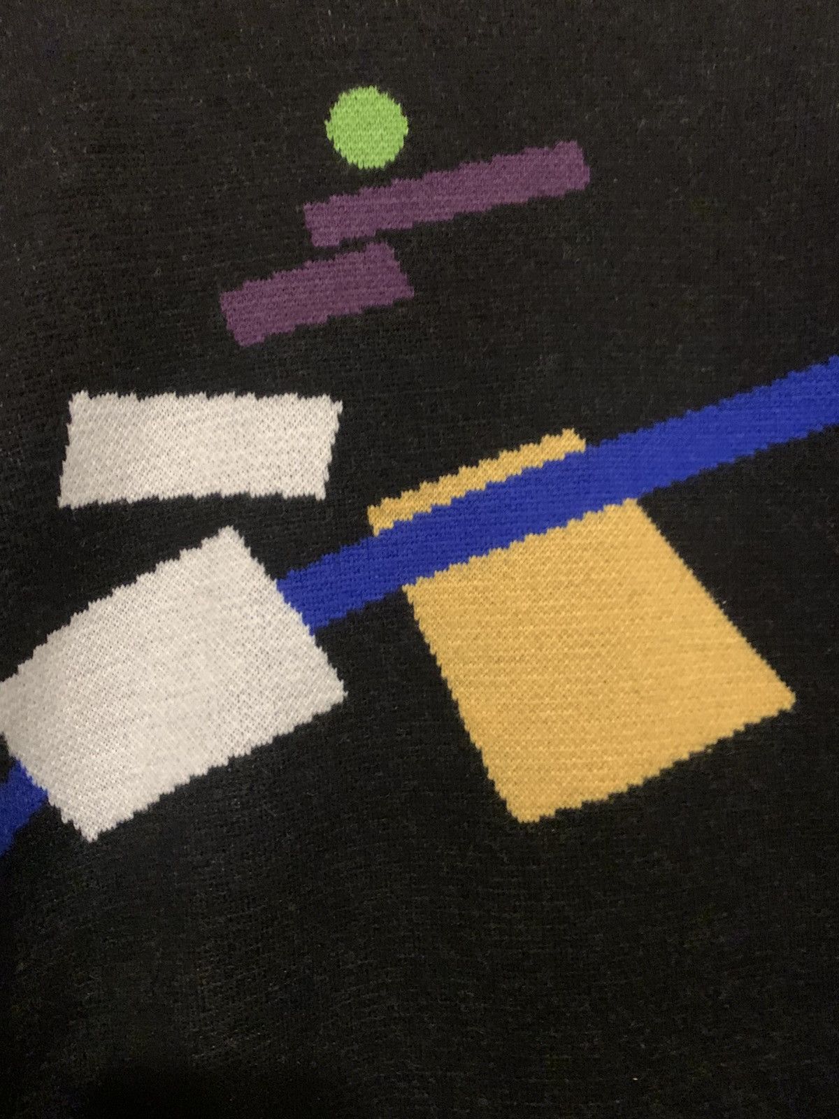 Gosha Rubchinskiy Gosha abstract knit turtleneck Size US L / EU 52-54 / 3 - 3 Thumbnail