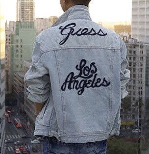Guess Guess Los Angeles Oversized Vintage Denim Jacket Size US M / EU 48-50 / 2 - 17 Thumbnail