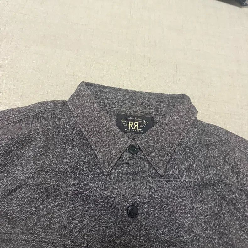 RRL Ralph Lauren RRL Ralph Lauren Old Dice Pepper Salt Shirt Size US XL / EU 56 / 4 - 6 Thumbnail