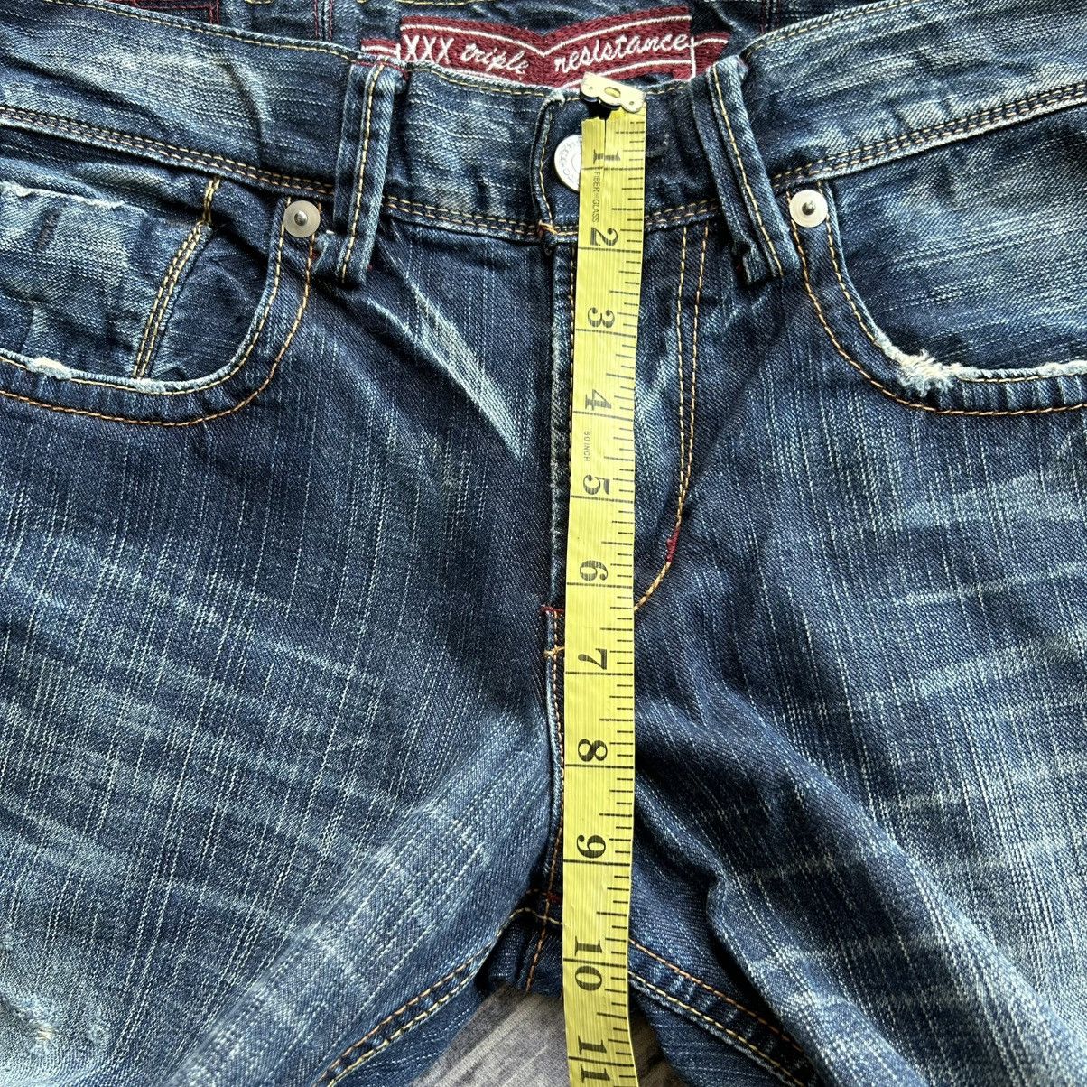 If Six Was Nine Flared Painter Style Liberto Jeans Size US 32 / EU 48 - 13 Thumbnail