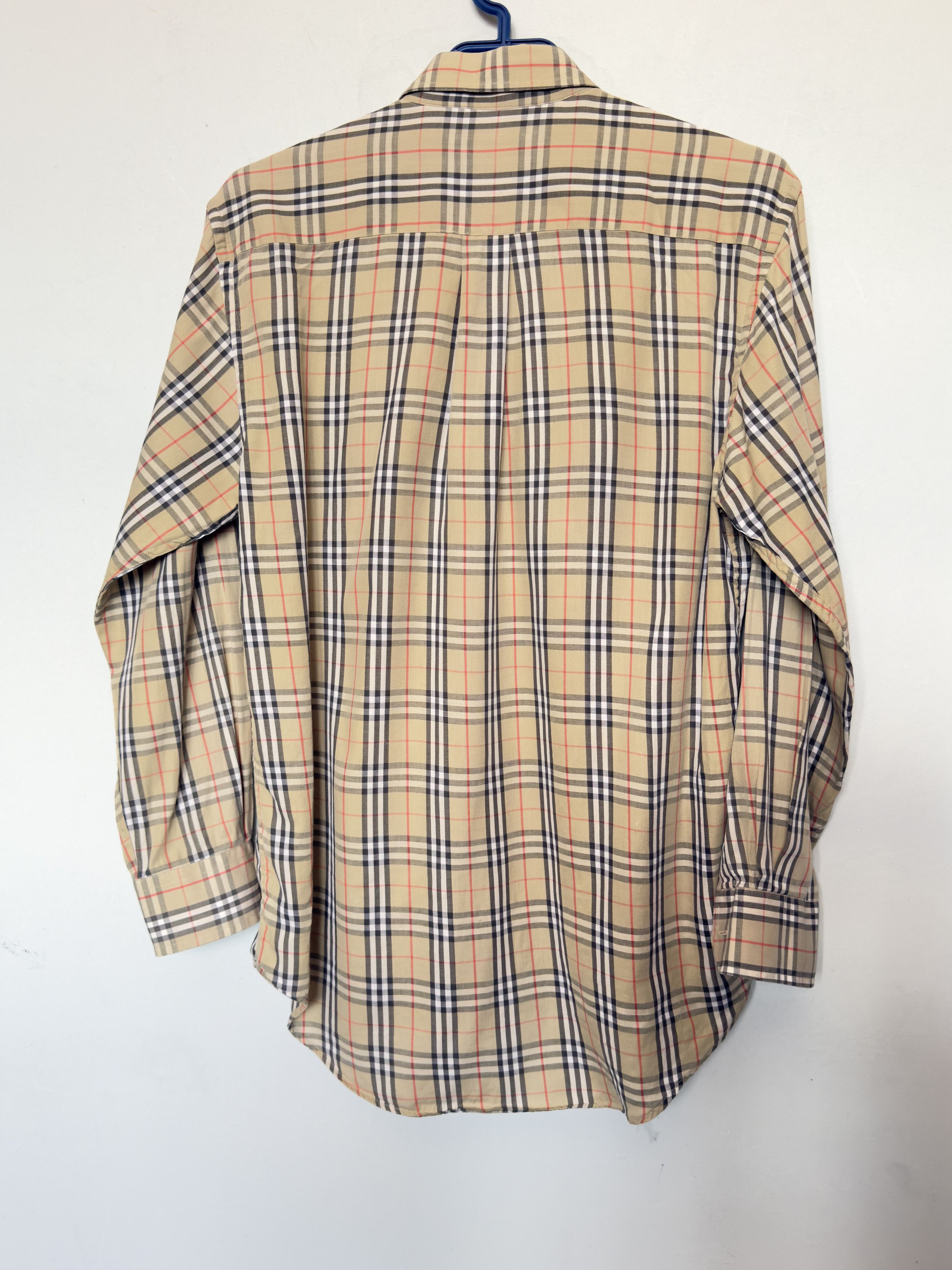 Burberry 🔥 burberry novacheck shirt vintage size M cotton Size US M / EU 48-50 / 2 - 4 Thumbnail