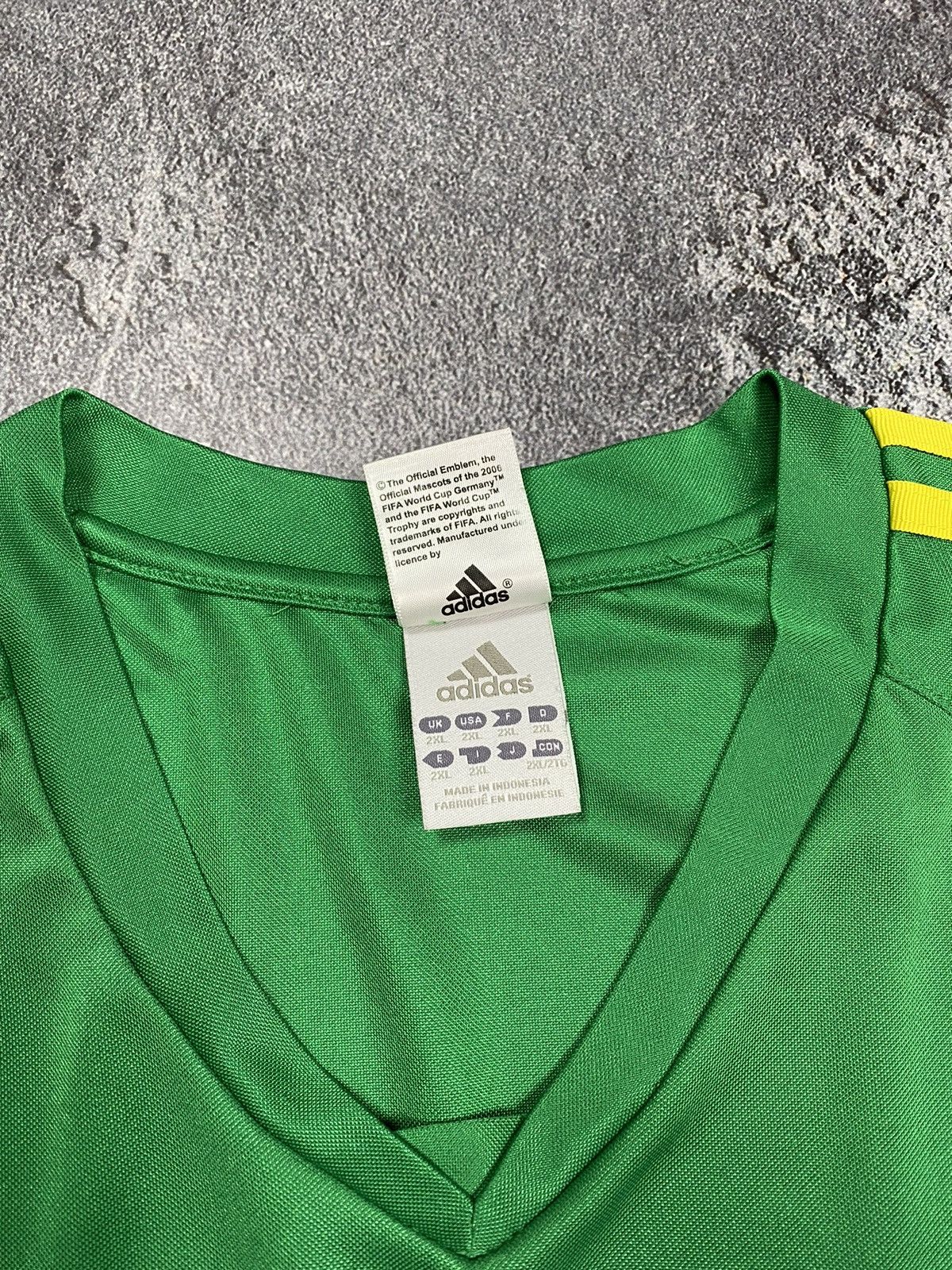 Adidas × Vintage Adidas South Africa 2005-06 Vintage Soccer jersey Mundial Size US XXL / EU 58 / 5 - 11 Thumbnail