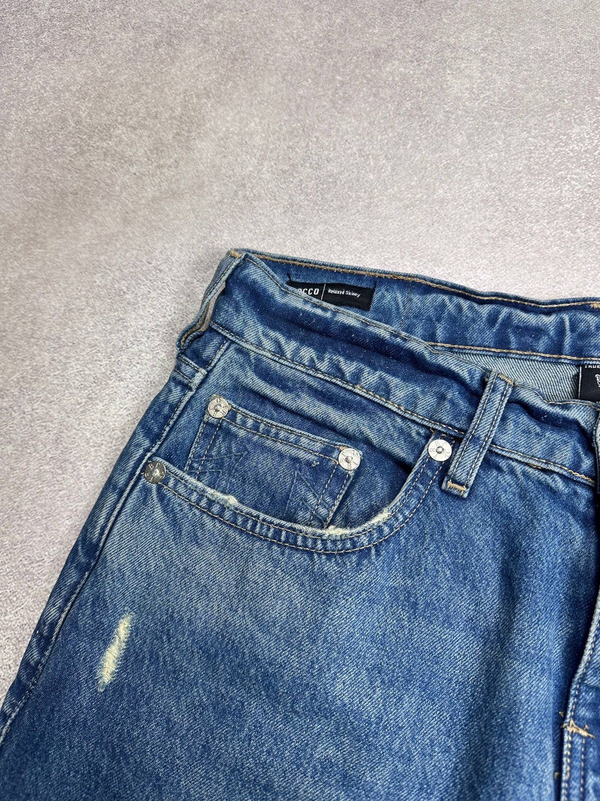 True Religion Vintage True Religion Rocco Baggy Denim Jeans 32 Size US 32 / EU 48 - 7 Thumbnail