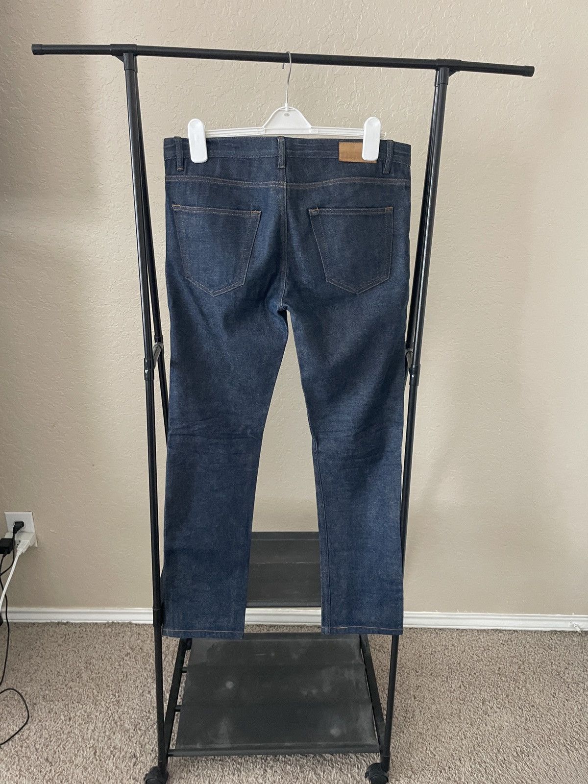 Sandro DK denim Selvedge Button Fly jeans Size US 35 - 7 Thumbnail