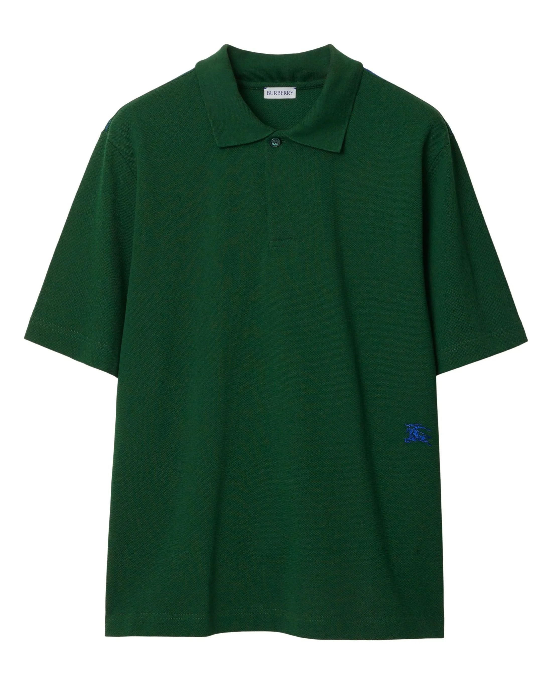 Burberry BURBERRY ivy green knight logo embroidered polo shirt Medium Size US M / EU 48-50 / 2 - 1 Thumbnail
