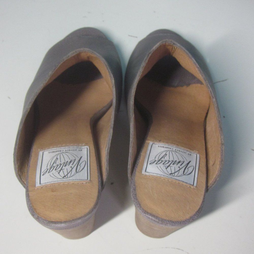 Jeffrey Campbell Vintage by Jeffery Campbell Leather Slides Size 7 Size US 7 / IT 37 - 9 Thumbnail