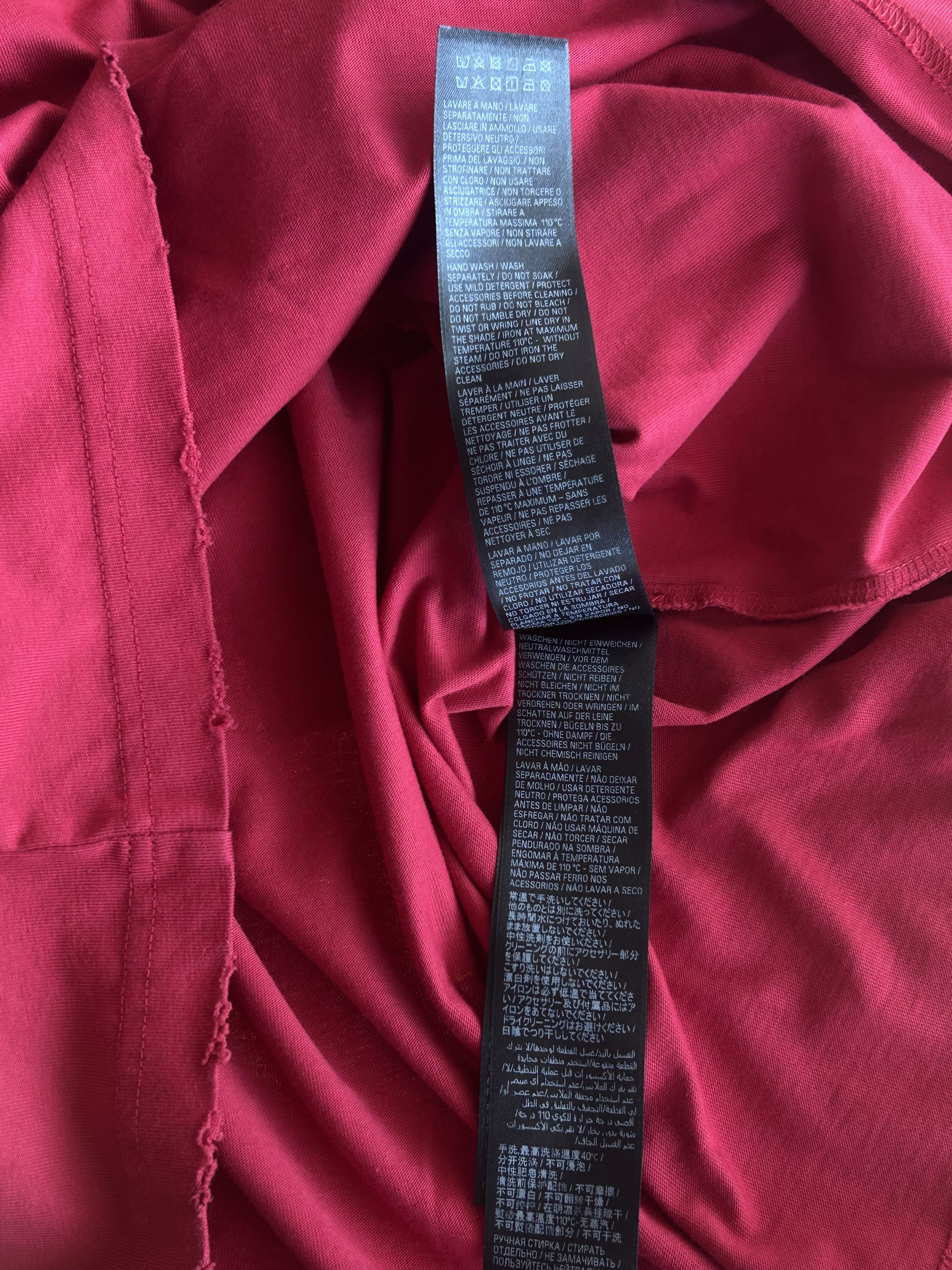 Balenciaga Balenciaga Red To My Love Graphic T-Shirt Size US L / EU 52-54 / 3 - 5 Thumbnail