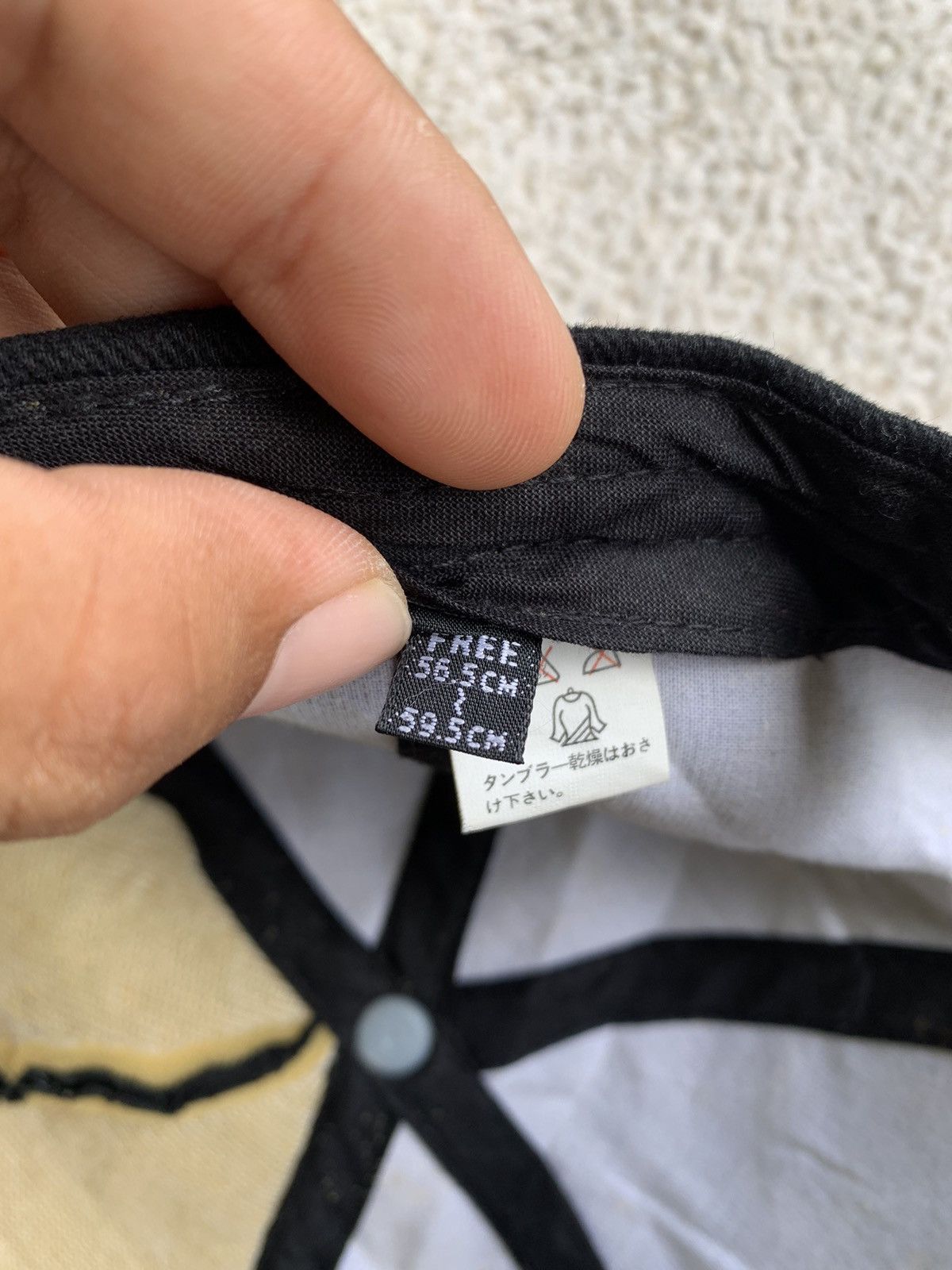 If Six Was Nine × Japanese Brand × Le Grande Bleu (L.G.B.) japanese brand studded punk poem distressed cap Size ONE SIZE - 12 Thumbnail