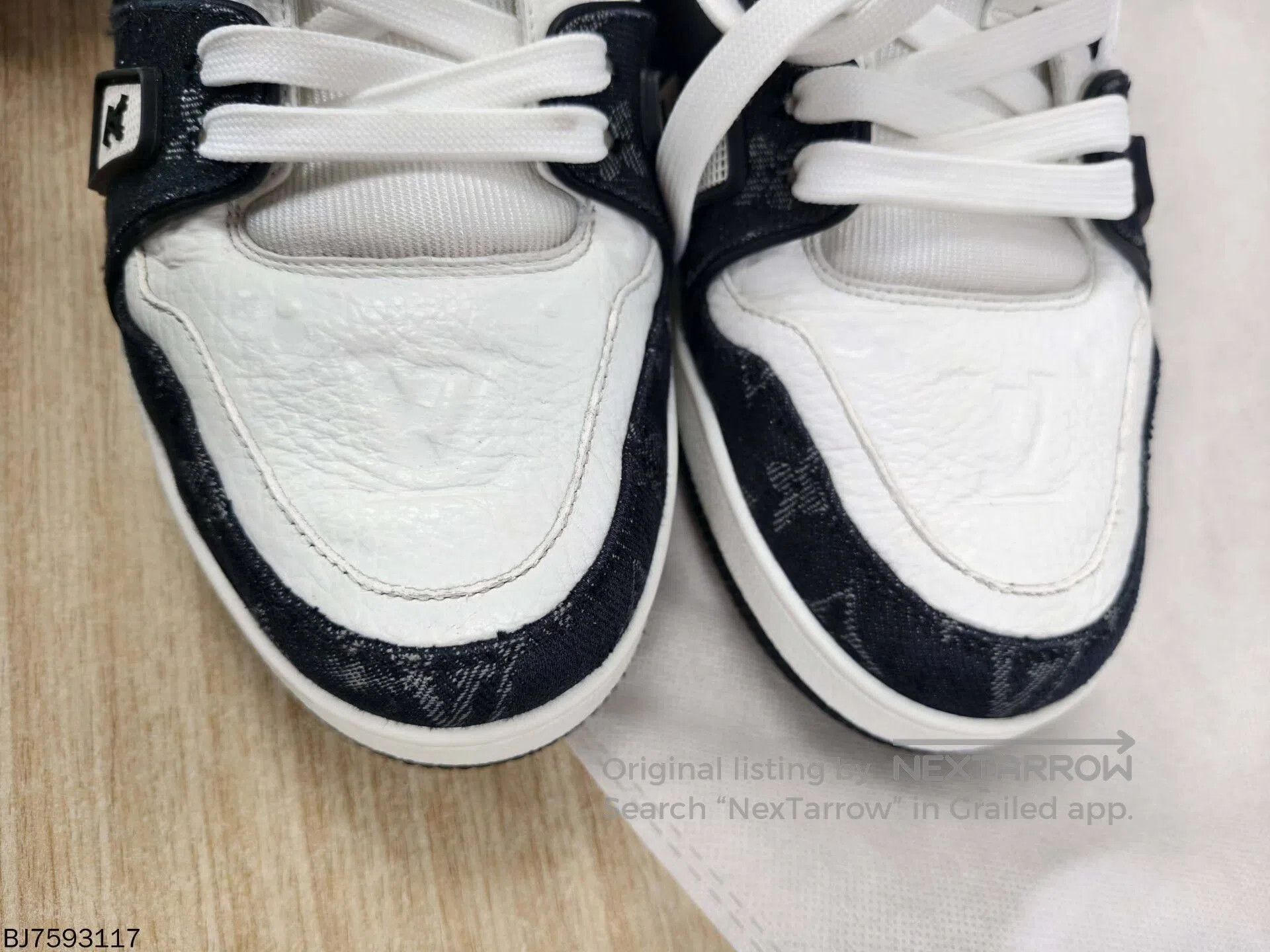 Louis Vuitton louis vuitton trainer low-top sneakers size 9.5. Size US 9.5 / EU 42-43 - 9 Thumbnail
