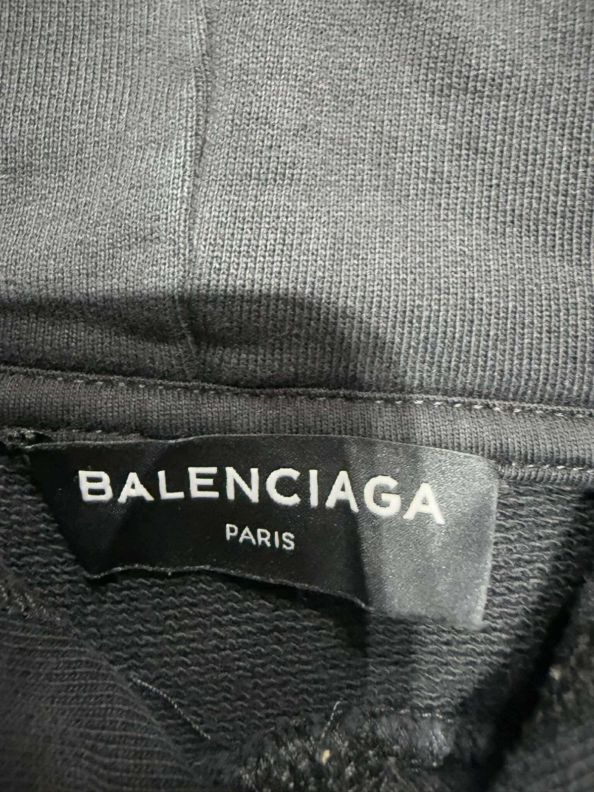 Balenciaga Balenciaga Black Hoodie Kering Size US M / EU 48-50 / 2 - 4 Thumbnail