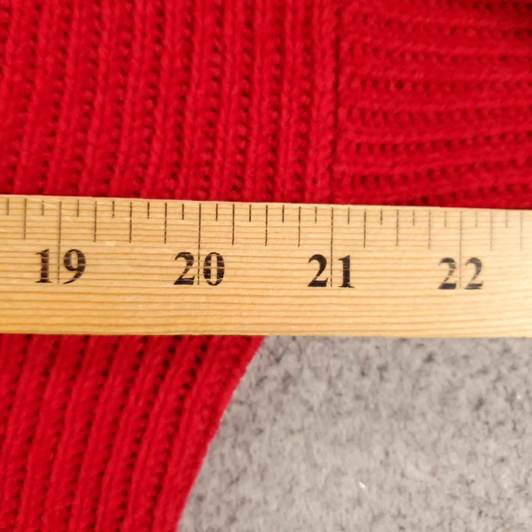 Eileen Fisher Eileen Fisher Sweater Women XS Red Solid Knit Long Sleeve Pullover V-Neck Casual Womens Size XS / US 0-2 / IT 36-38 - 6 Thumbnail