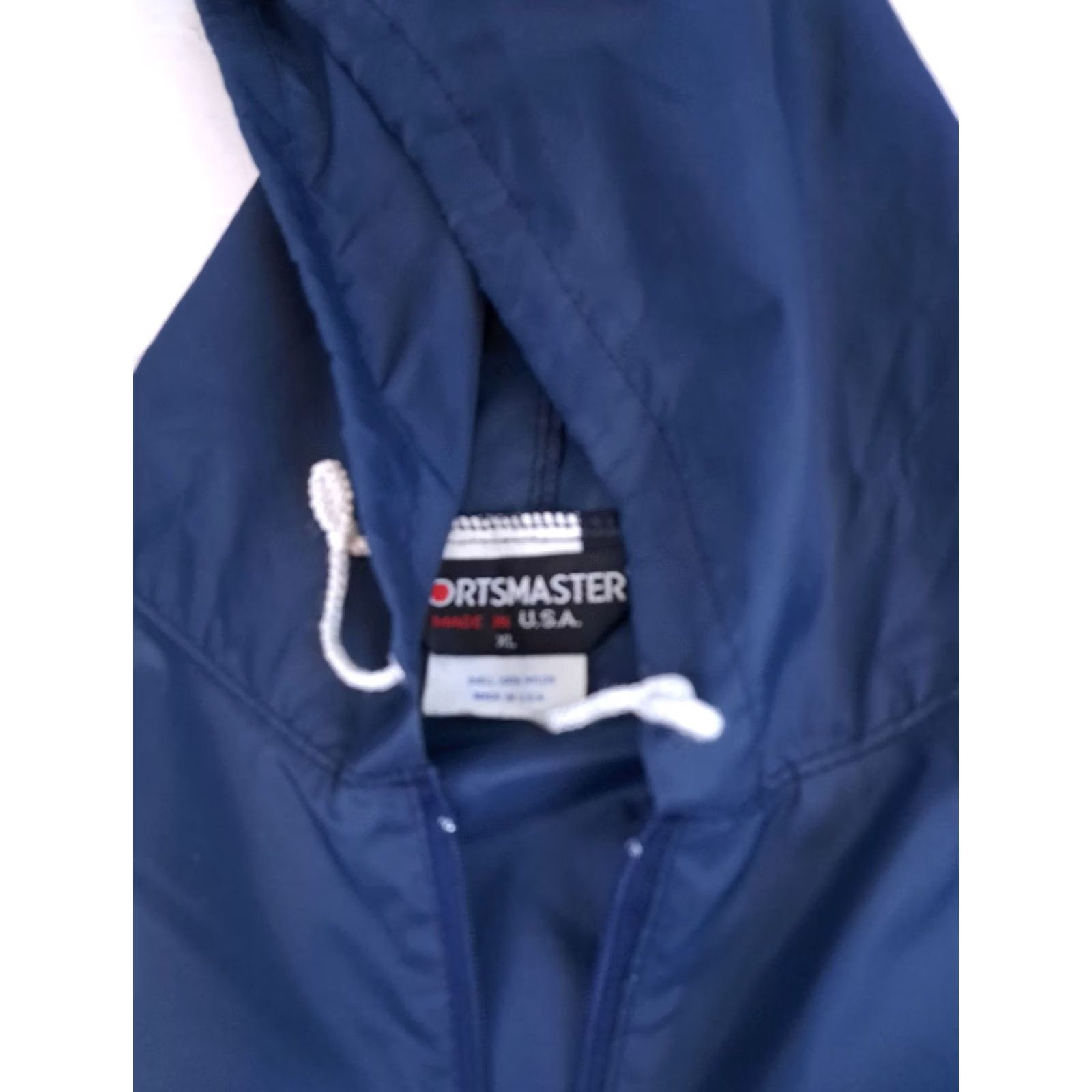 Vintage VINTAGE Sportsmaster Jacket Windbreaker 1/4 Zip Nylon Blue 90s USA Unisex Adults XL Size US XL / EU 56 / 4 - 3 Thumbnail