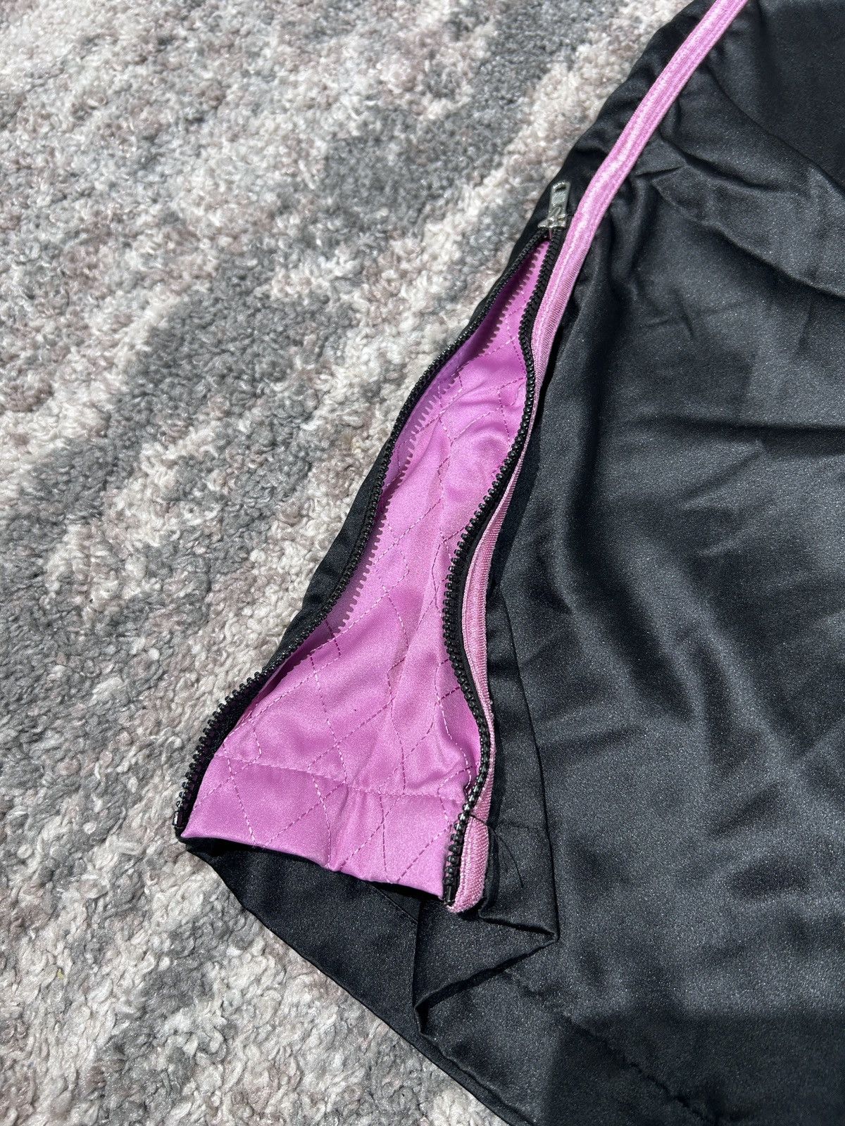Nike × Nike ACG × Vintage Vintage Y2K Nike Baggy Pink & Black Grunge Opium Sweatpants Size 36" / US 14 / IT 50 - 3 Thumbnail