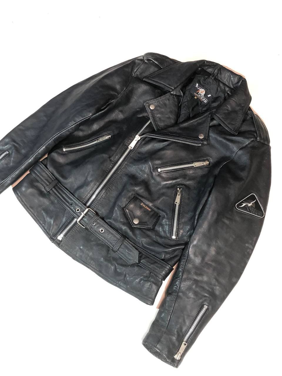 Other Sylman Biker Motorcycle Moto Leather Jacket Racing Size US M / EU 48-50 / 2 - 6 Thumbnail