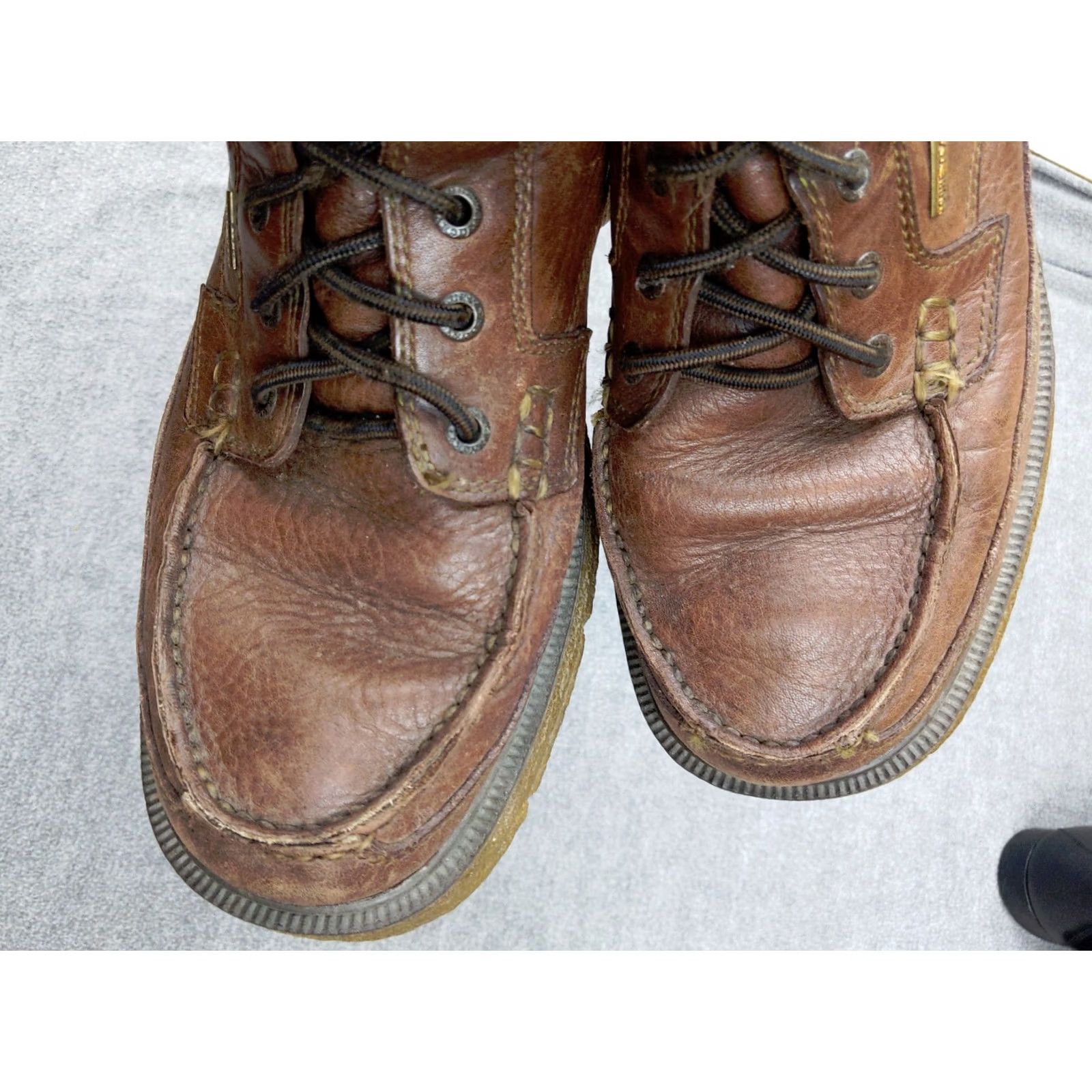 Vintage ROCKY Boots Chukka Gore-Tex Mens 11 M Leather Brown Ankle 1211 Shirt Size US 11 / EU 44 - 4 Thumbnail