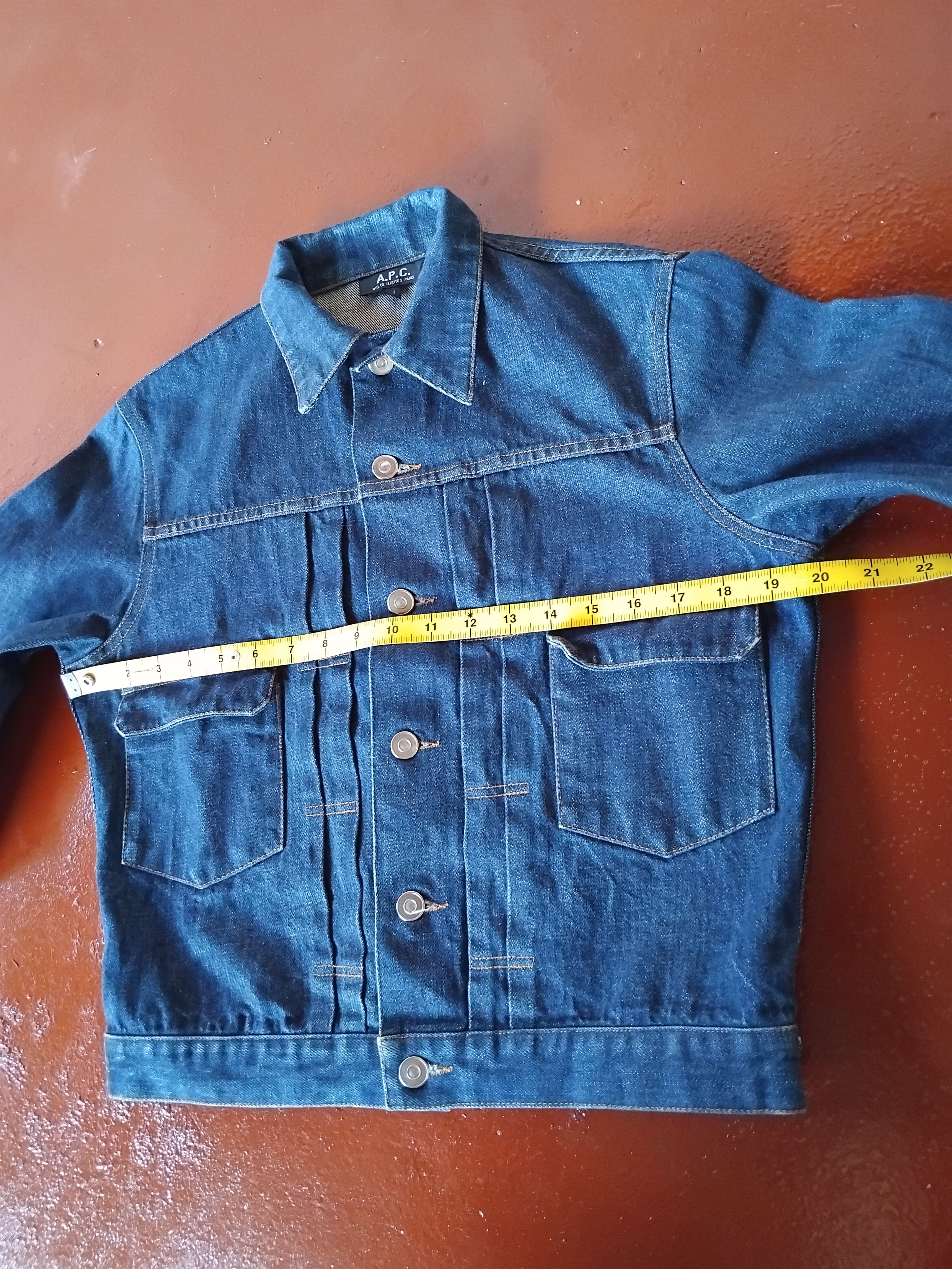 A.P.C. 💥APC Japanese brand type 2 denim jacket Size US S / EU 44-46 / 1 - 13 Thumbnail