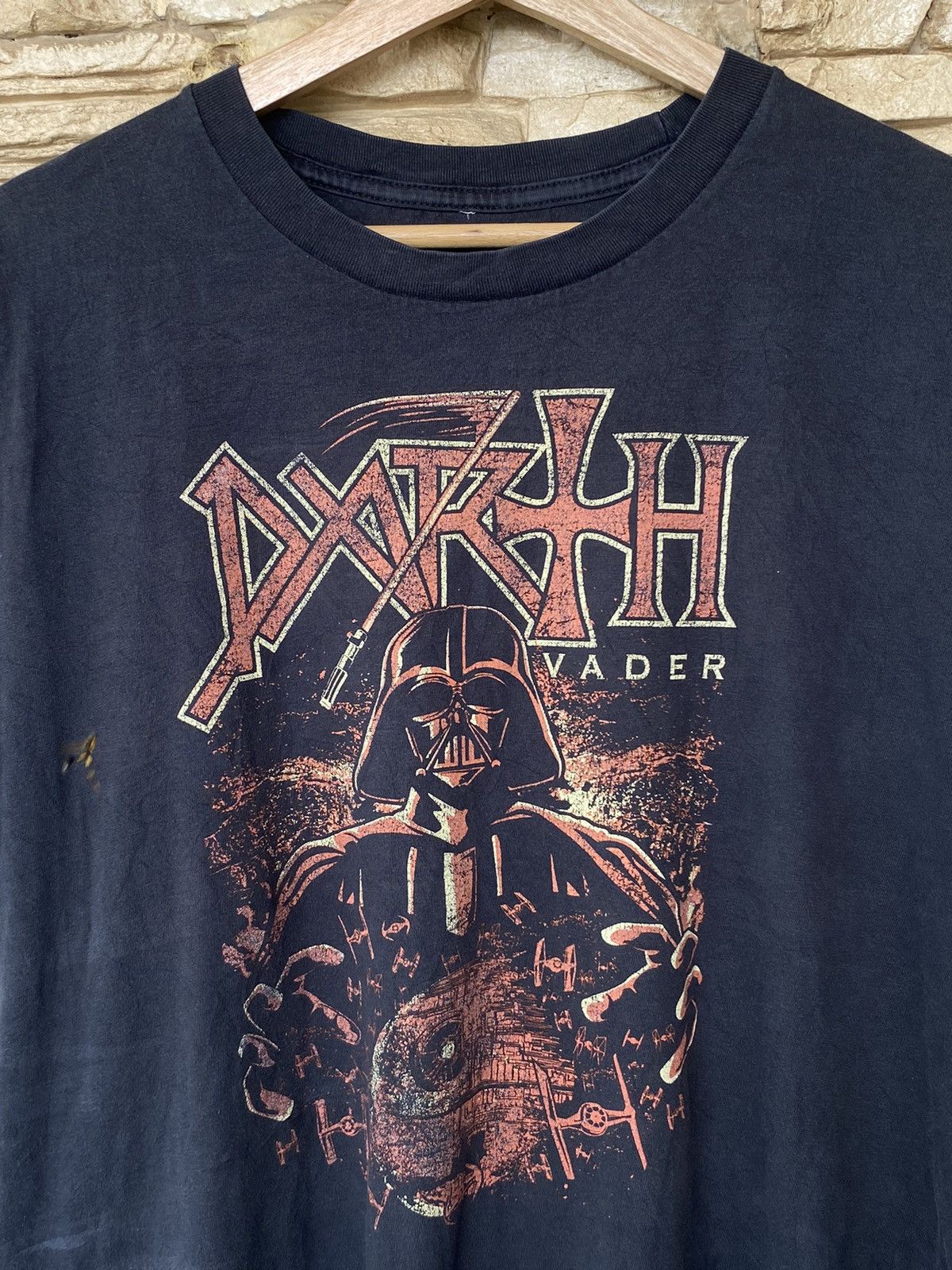 Vintage Vintage Darth Vader Star Wars Tees Faded Size US L / EU 52-54 / 3 - 2 Thumbnail