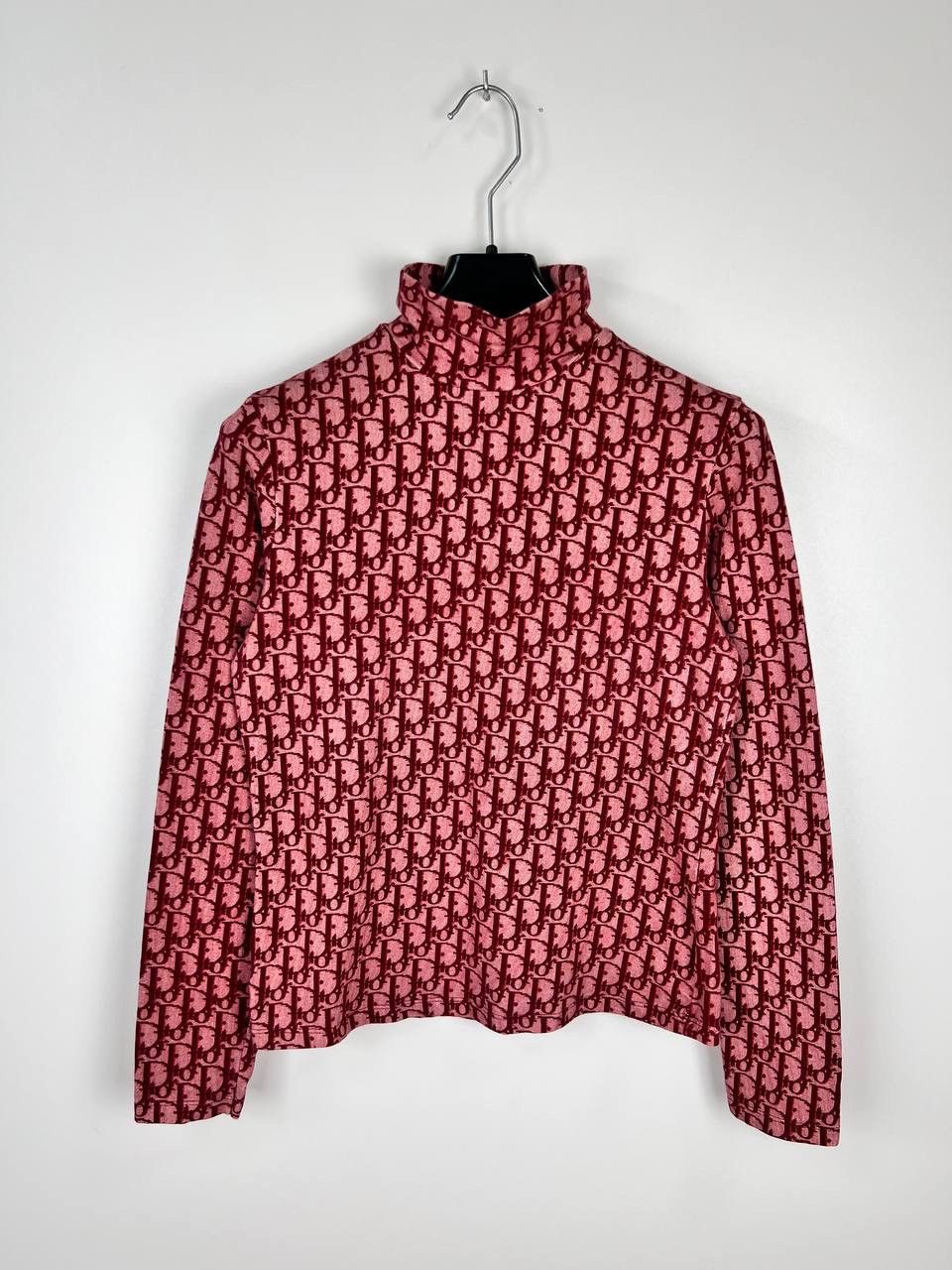 Dior Christian Dior monogram pink vintage long sleeve woman size8 Size S / US 4 / IT 40 - 1 Thumbnail