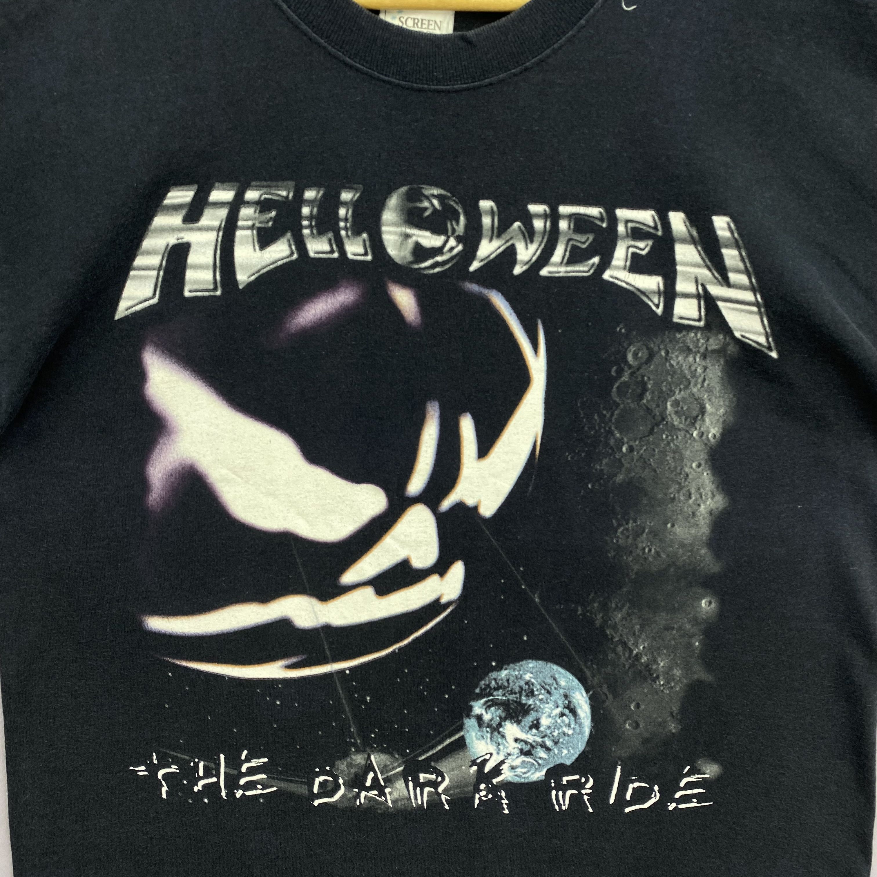Band Tees × Vintage Vintage 00s Helloween T-Shirt The Dark Ride Tour Tee Size US M / EU 48-50 / 2 - 3 Thumbnail