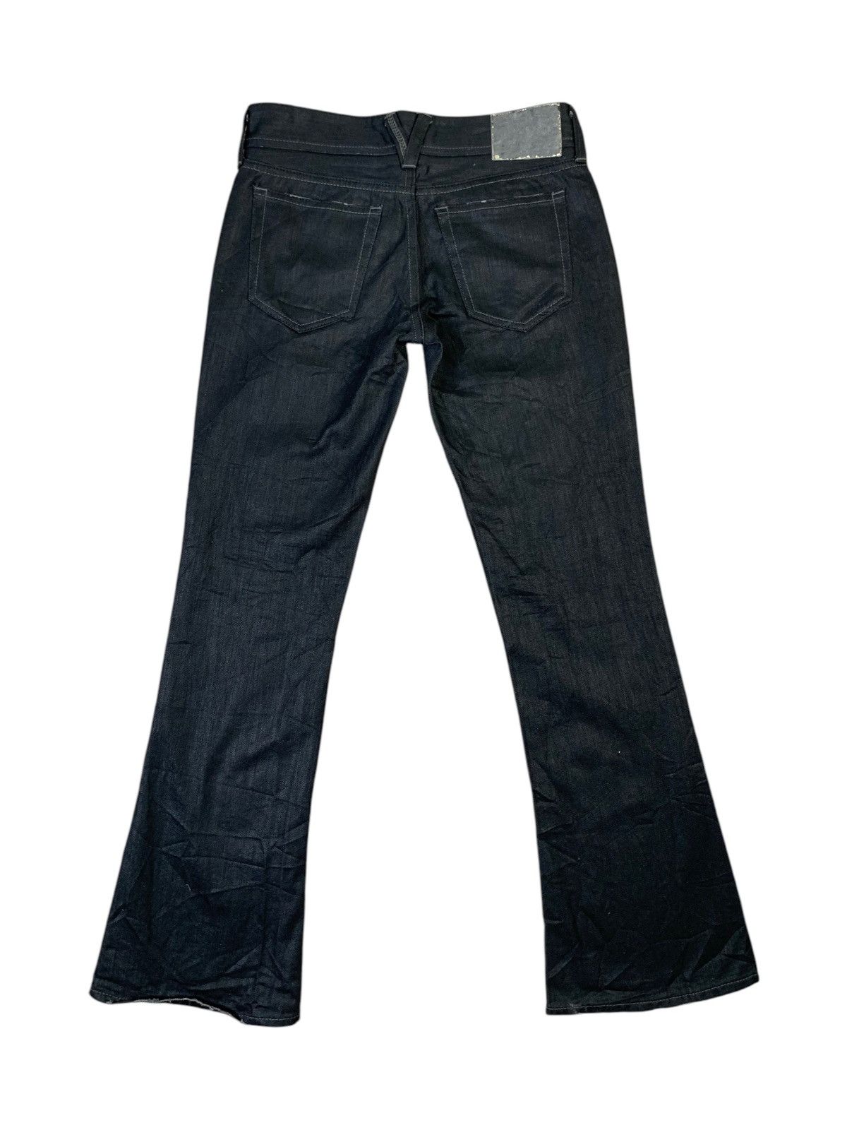 Vanquish Y2K 2000’s Vanquish Gold Japan Black Flare denim Size US 28 / EU 44 - 8 Thumbnail