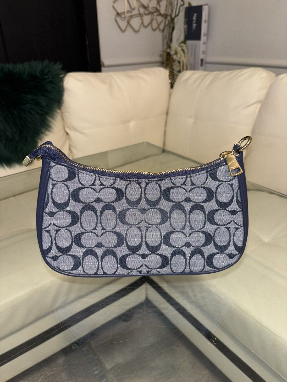 Coach Denim Coach Handbag Size ONE SIZE - 2 Thumbnail