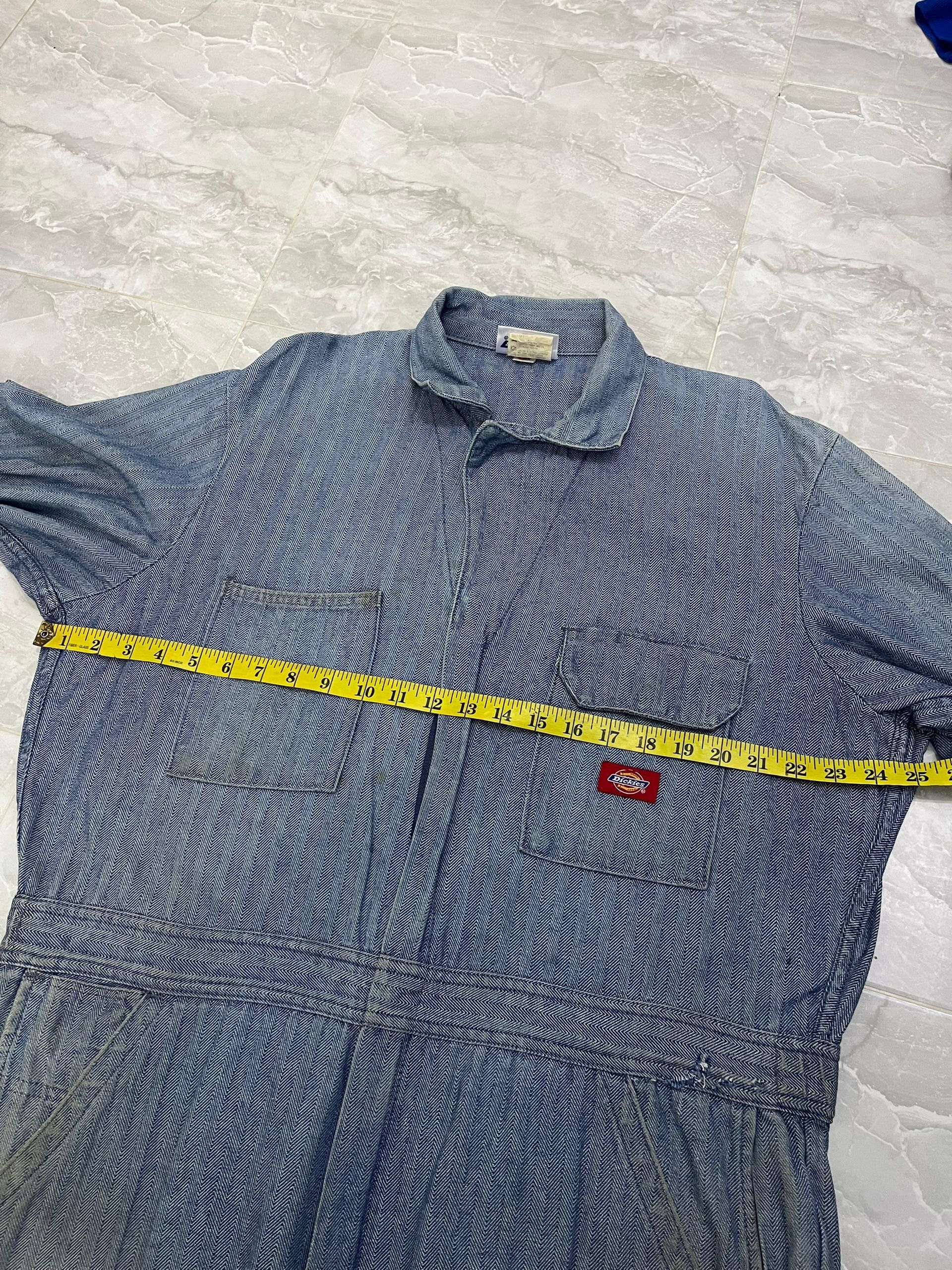 Dickies Vintage Dickies Herringbone Denim Coverall Size US 42 / EU 58 - 17 Thumbnail
