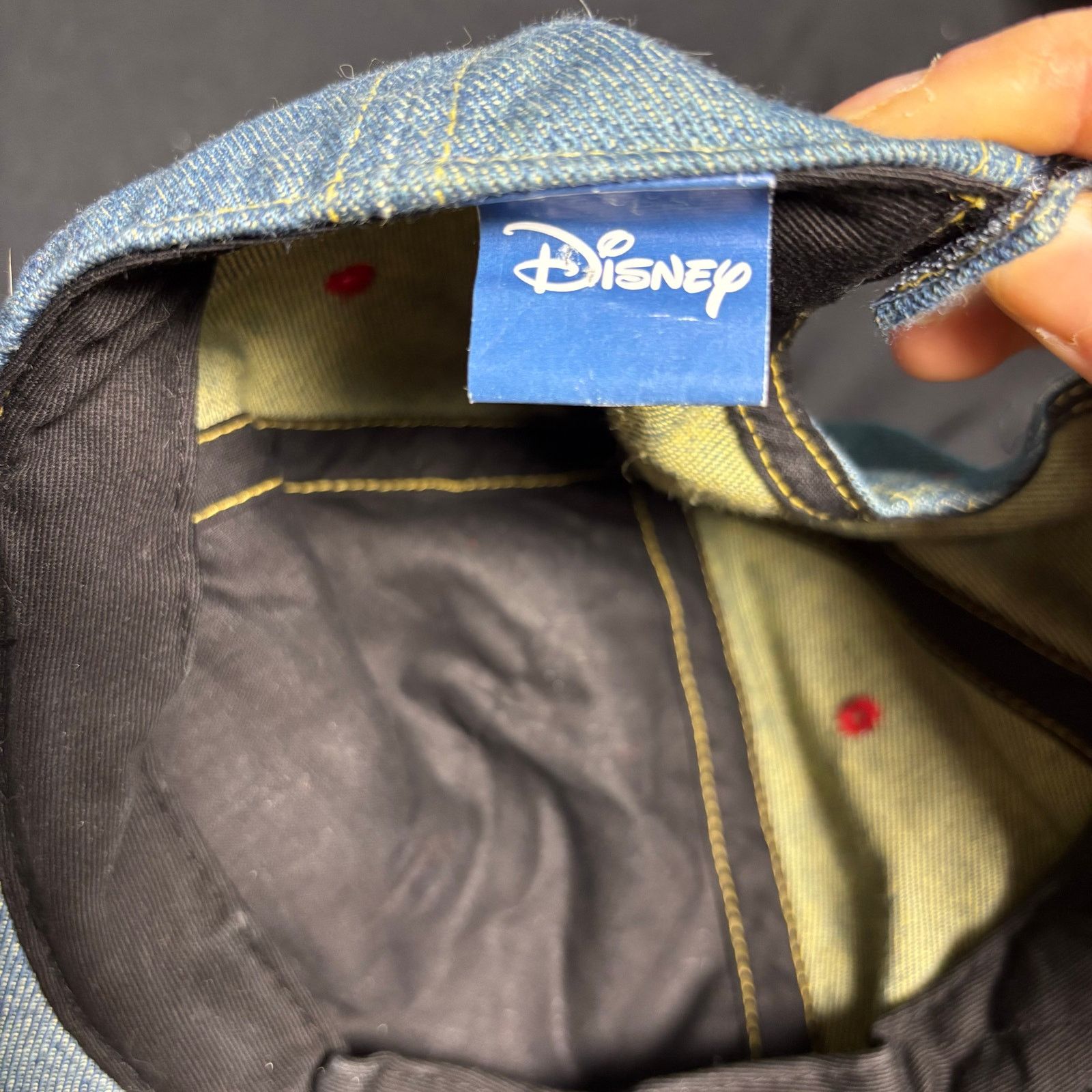 Disney Blue & Yellow Mickey Mouse Hat Size ONE SIZE - 6 Thumbnail