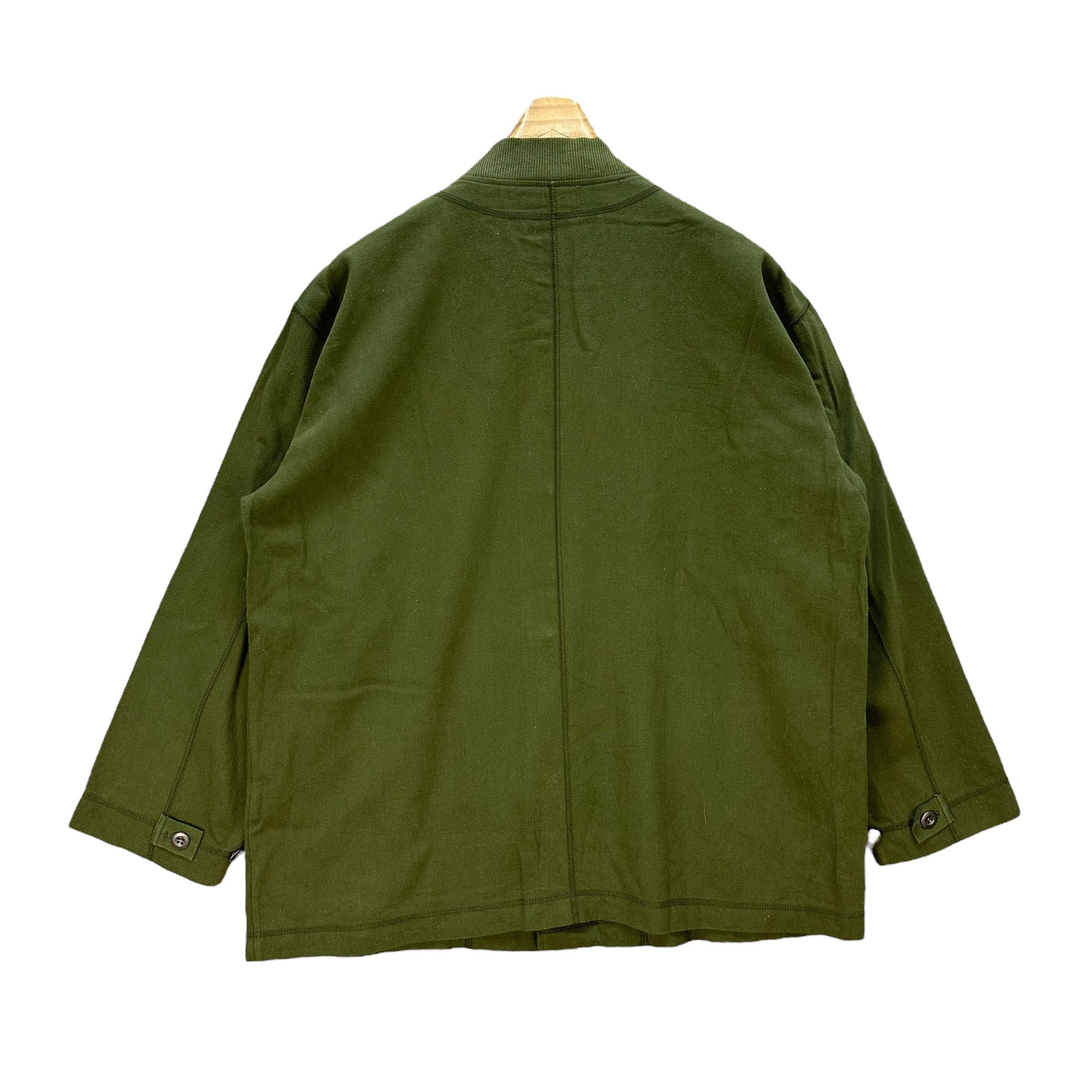 Issey Miyake Vintage 90’s PLANTATION Green Casual Button Jacket #A76-1839 Size US M / EU 48-50 / 2 - 10 Thumbnail