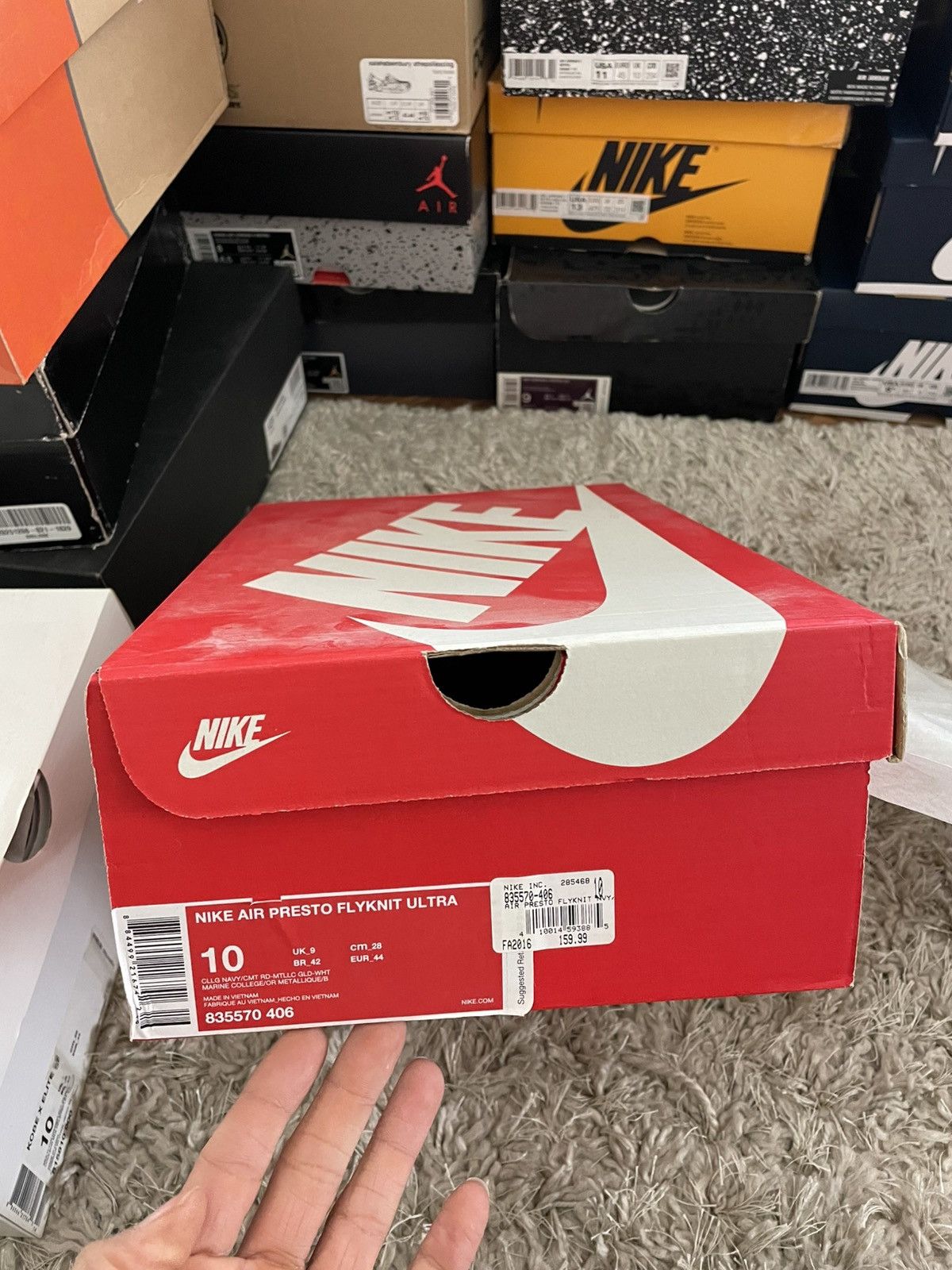 Nike Nike Air Presto Ultra Flyknit Olympics Size US 10 / EU 43 - 9 Thumbnail