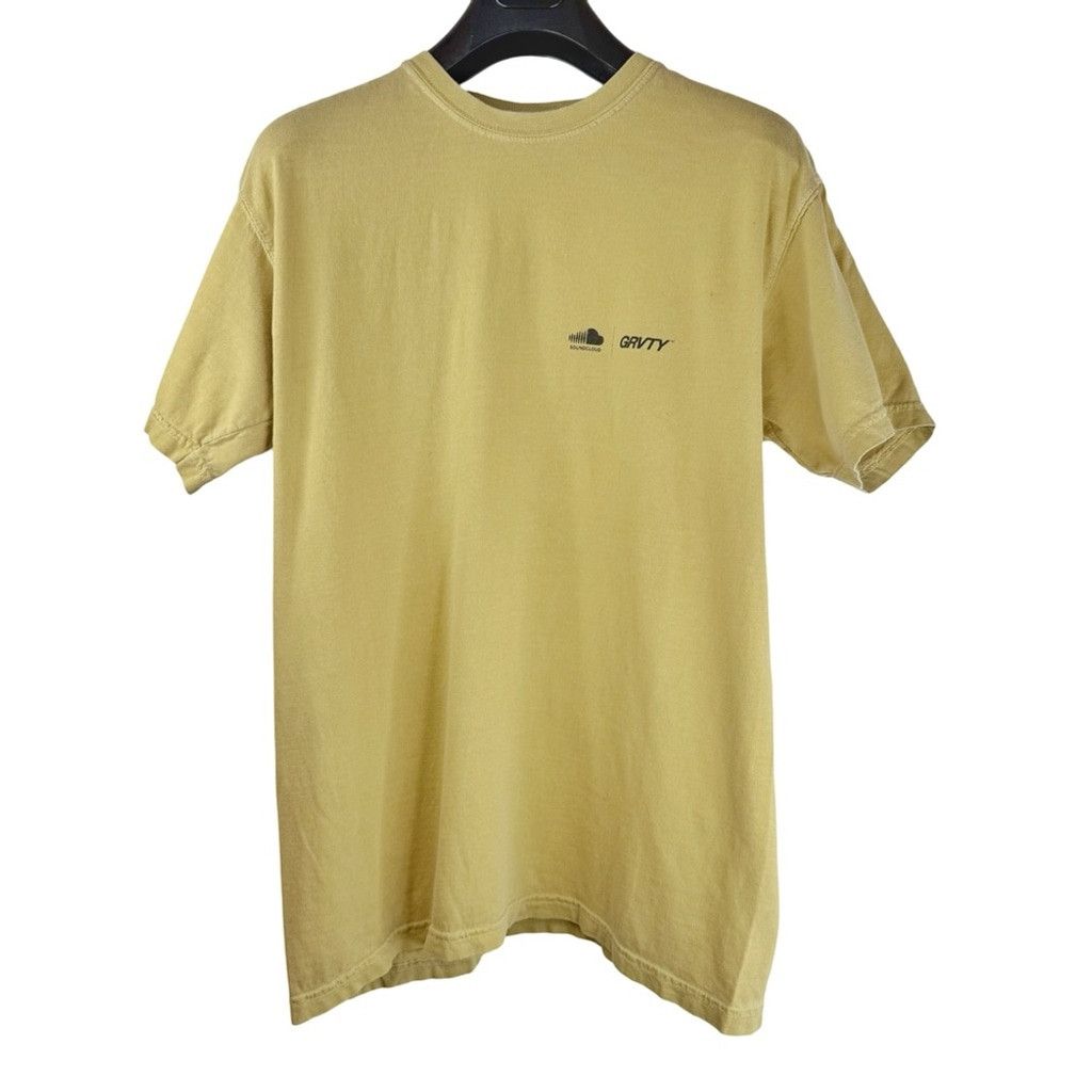 Other SOUNDCLOUD x GRVTY MUSIC Mens Mute Mustard Graphic T-Shirt M Size US M / EU 48-50 / 2 - 1 Thumbnail