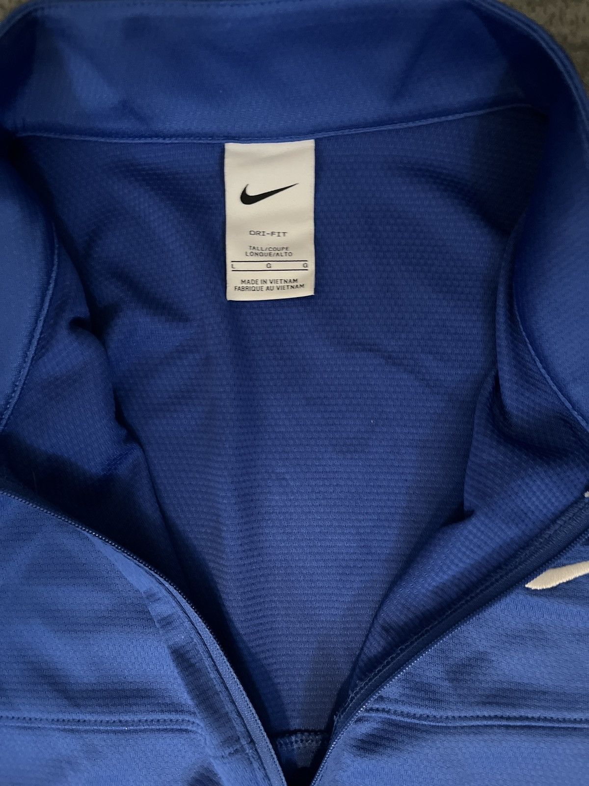Nike Nike Dri-FIT Half-Zip Golf Pullover Shirt Size US L / EU 52-54 / 3 - 3 Thumbnail