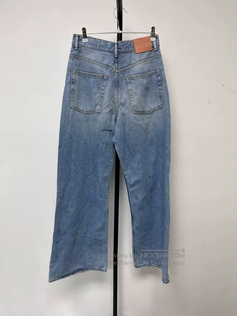 Acne Studios Acne Studios High-Waisted Straight Wide-Leg Pants (Hot Gir Size 28" / US 6 / IT 42 - 2 Thumbnail