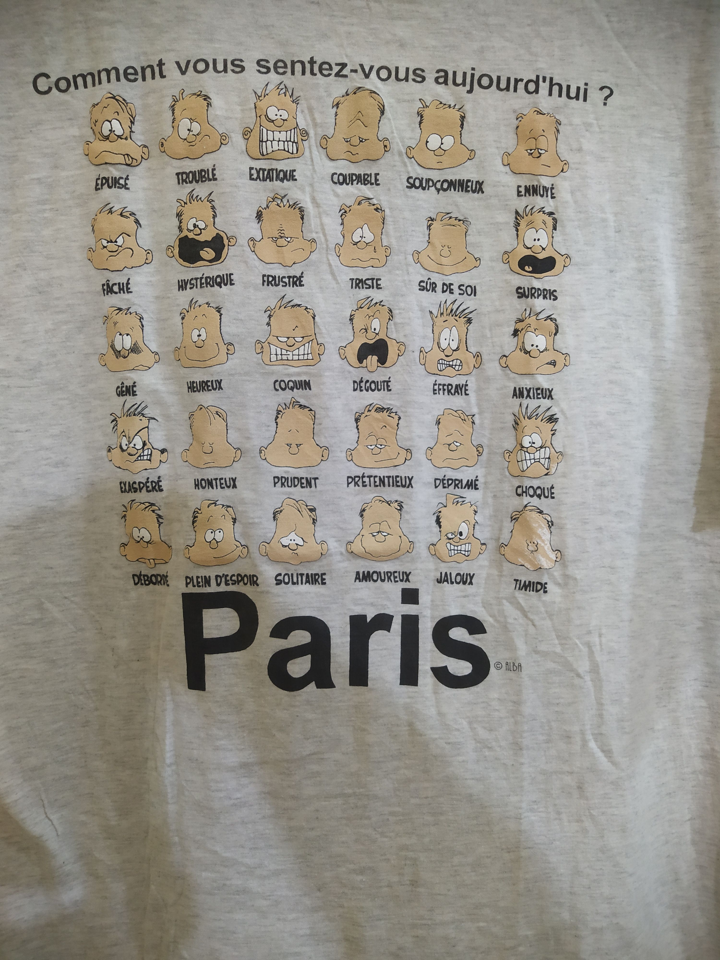 Other Paris Alba cartoon face Size US L / EU 52-54 / 3 - 2 Thumbnail
