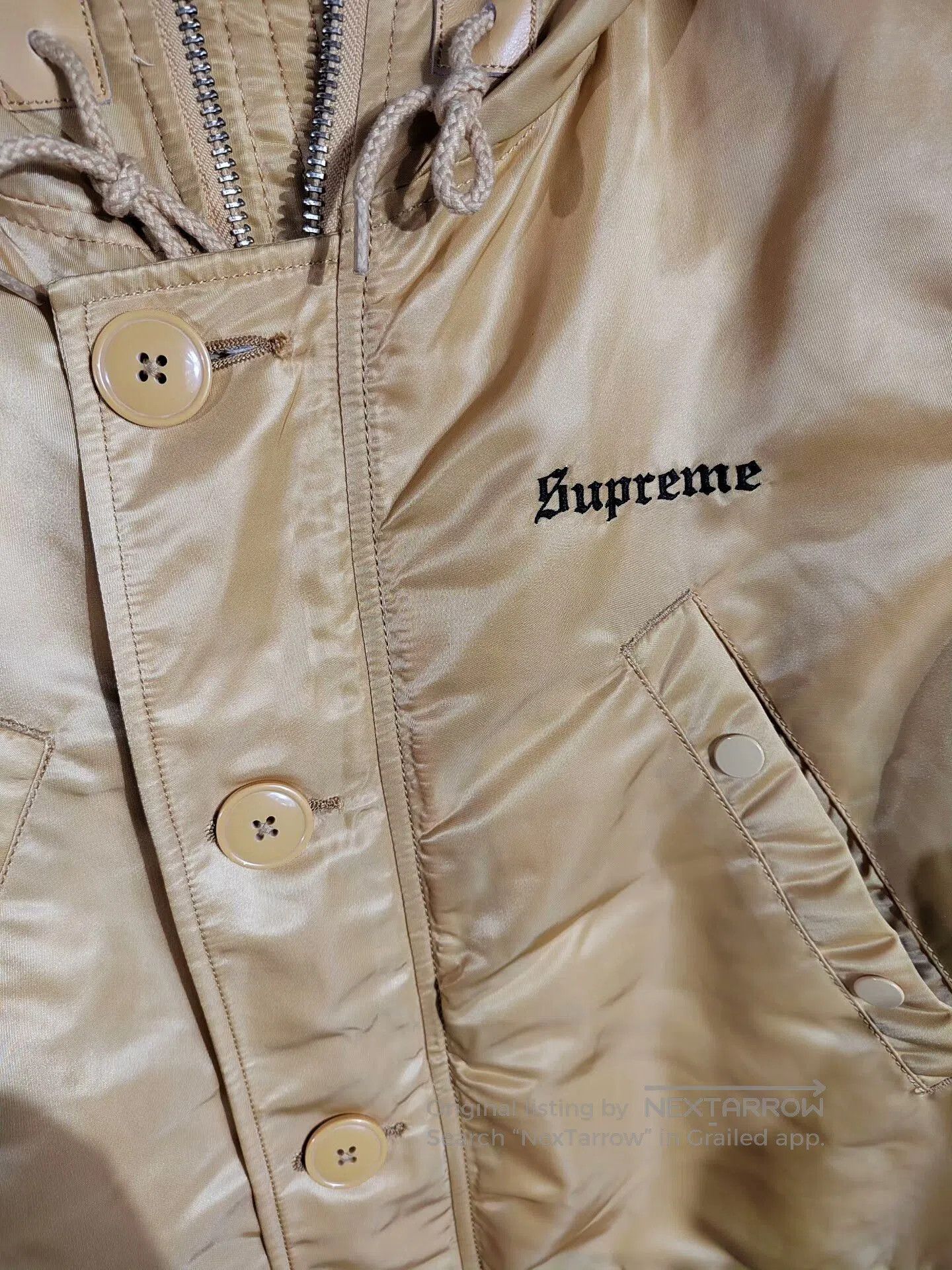 Supreme Supreme N-3B Parka Yellow S Size. Size US S / EU 44-46 / 1 - 5 Thumbnail