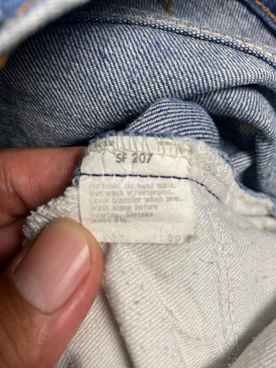 Levi's vintage 70s/80s levis 646 orange tab bootcut flare denim Size US 34 / EU 50 - 14 Thumbnail