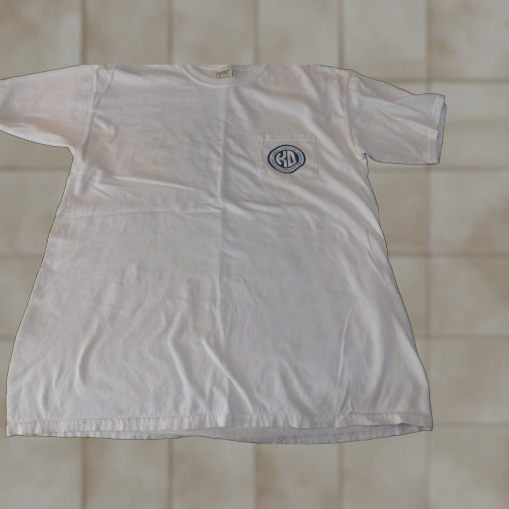 Comfort Colors Comfort Colors Mens Shirt L White Crew Neck Short Sleeve Logo T-Shirt Classic Do not include extra words Size US L / EU 52-54 / 3 - 1 Thumbnail