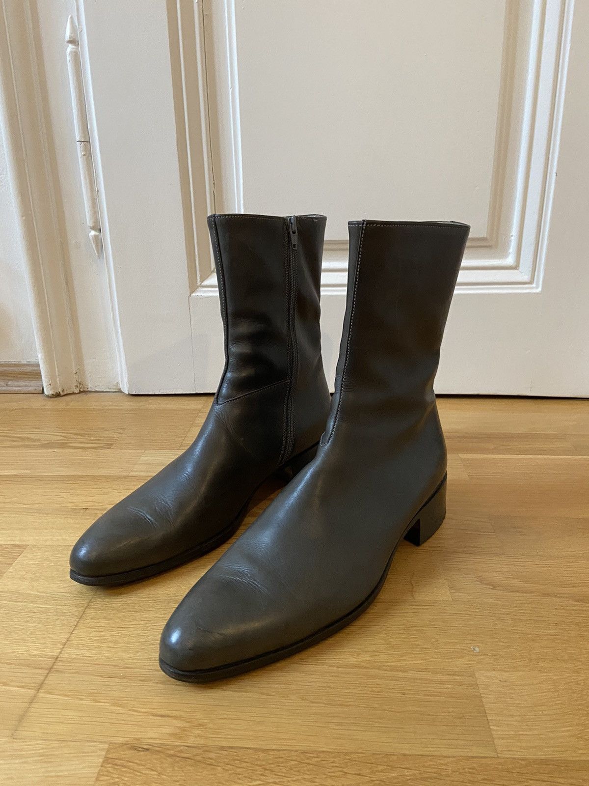 image of 1997 Carol Christian Poell Boots in Grey, Men's (Size 8)
