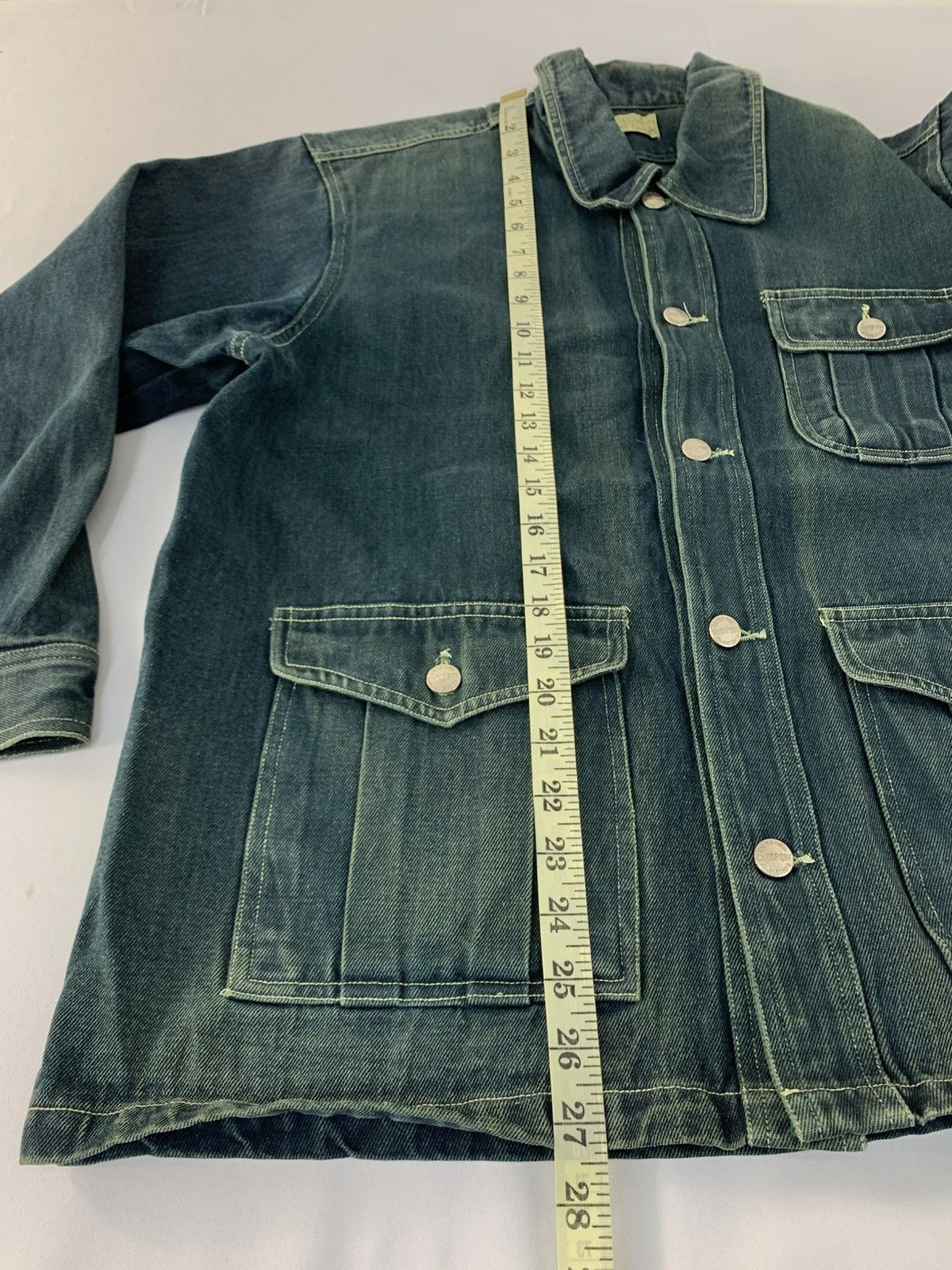 Other Jolly Fellow 1951 Chore Denim Multi pockets Trucker Western Size US L / EU 52-54 / 3 - 10 Thumbnail