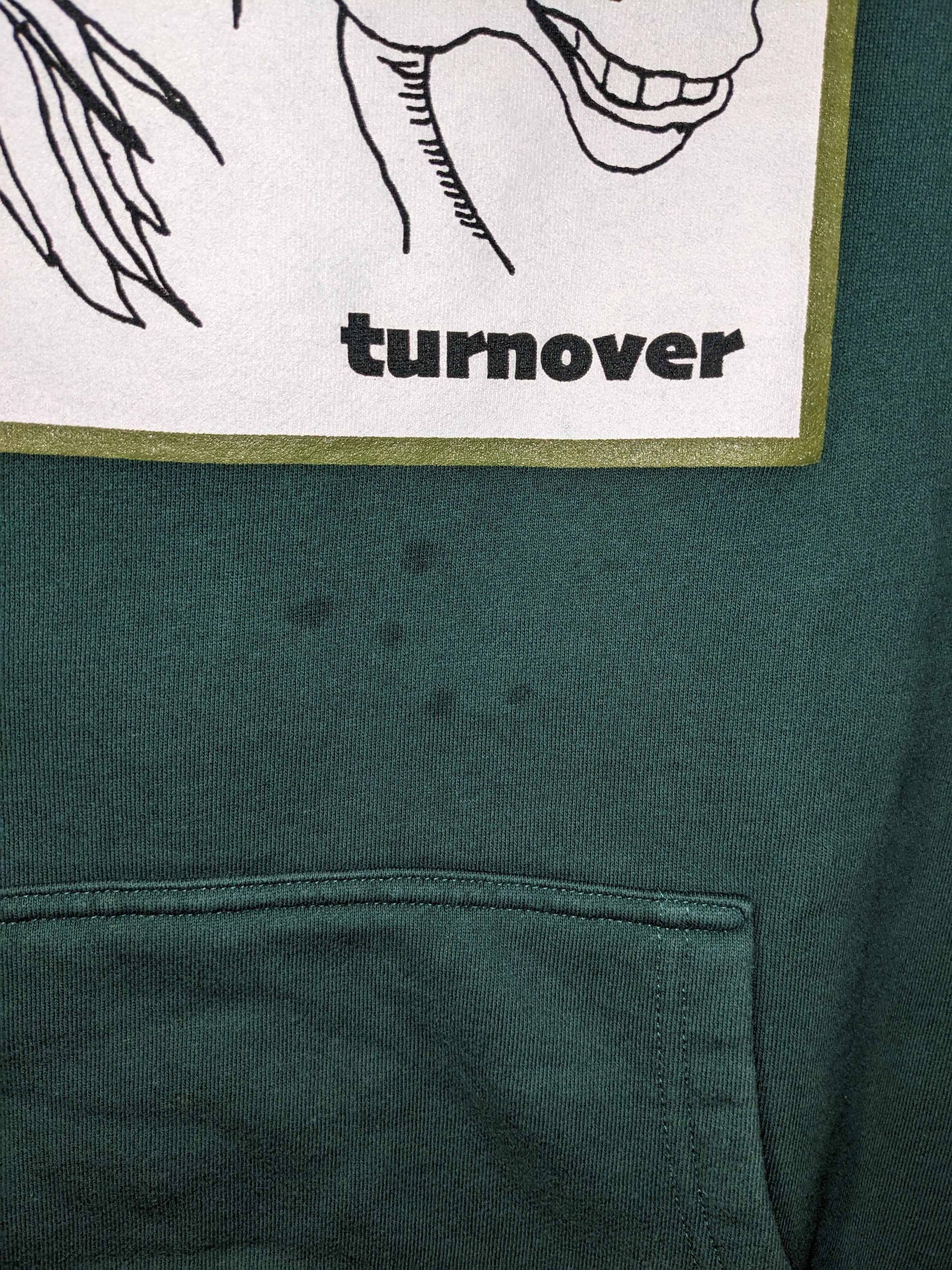 Band Tees × Gildan Turnover Horse Headphones Band Music Green 3X-Large Hoodie Size US XXL / EU 58 / 5 - 6 Thumbnail