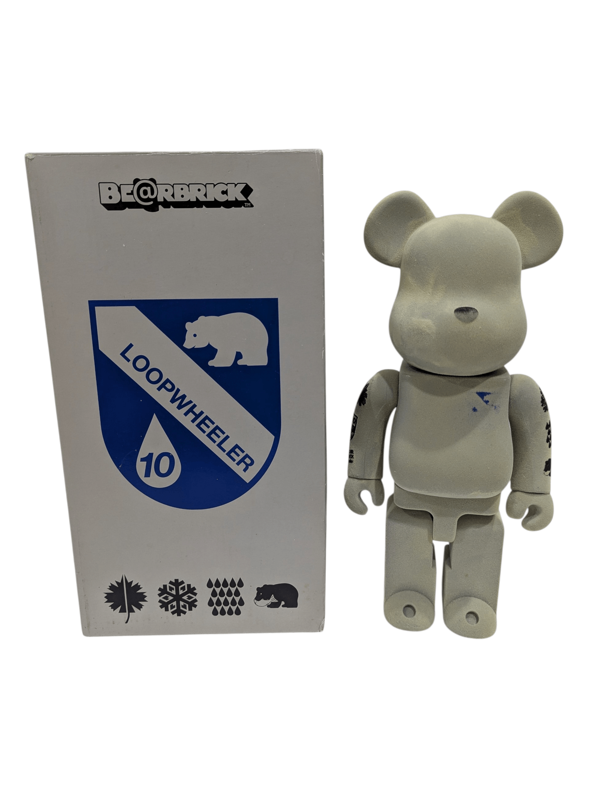 Medicom Toy Medicom Toy BE@RBRICK 400% Loopwheeler Collectible Figure Size ONE SIZE - 1 Thumbnail