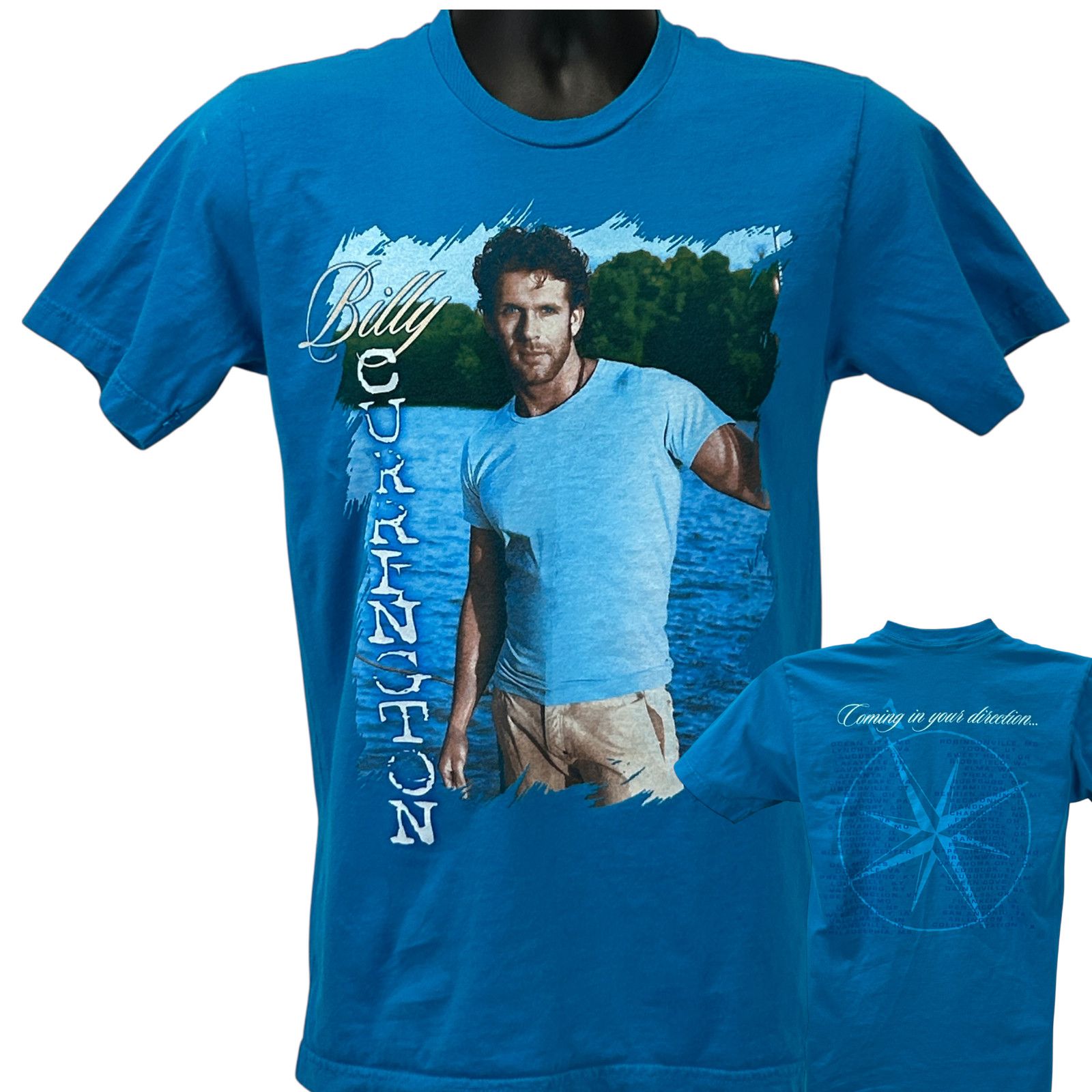 American Apparel Billy Currington 2009 Tour T Shirt Country S Small Size US S / EU 44-46 / 1 - 1 Thumbnail