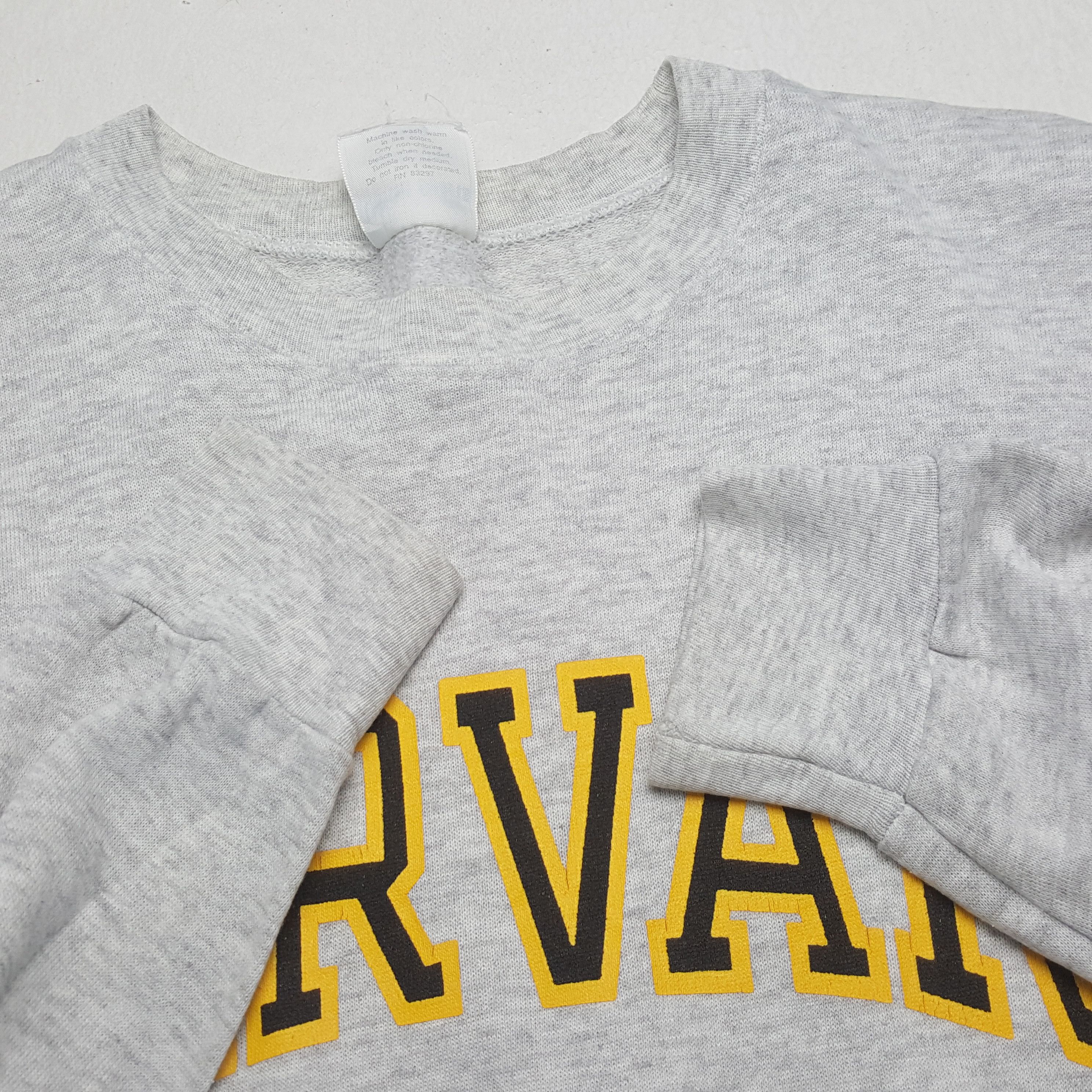 Vintage HARVARD Center Spellout Design Vintage Sweatshirt Size US M / EU 48-50 / 2 - 7 Thumbnail
